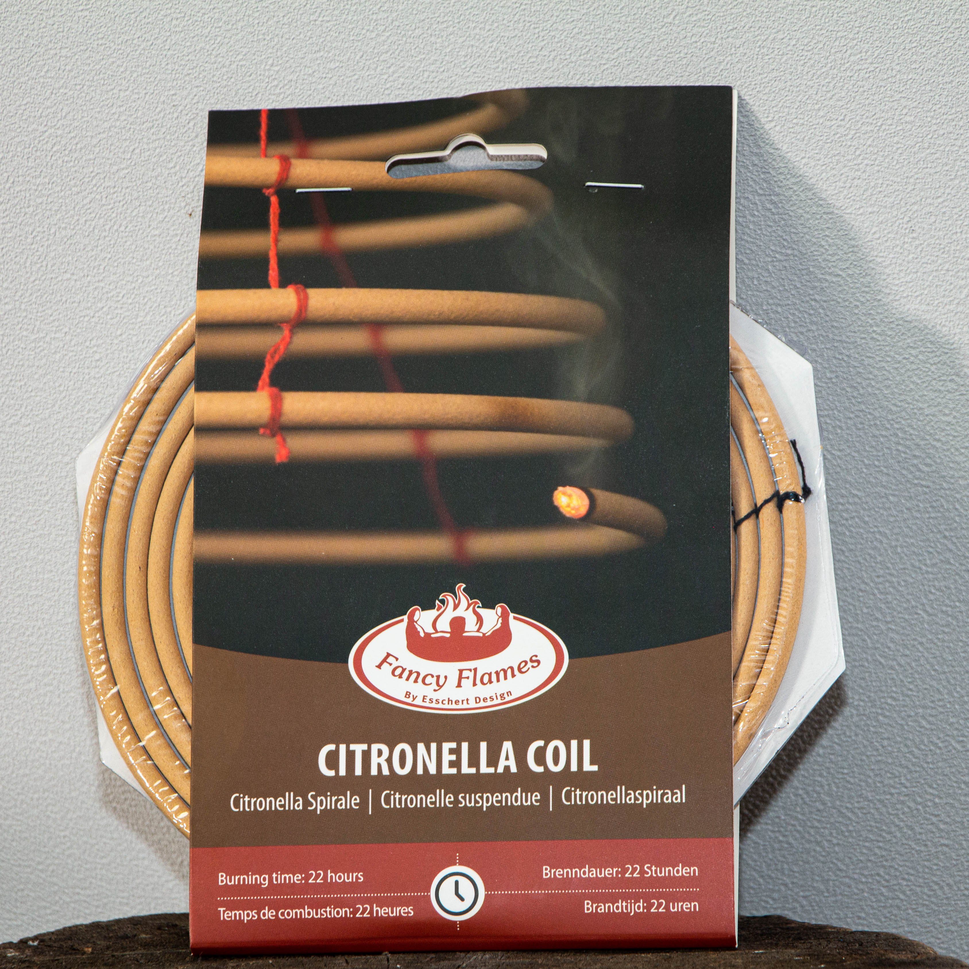 Antikas Feuerstelle Insektenschreck, Citronellaspirale, Fackel, Duftkerze, hängend