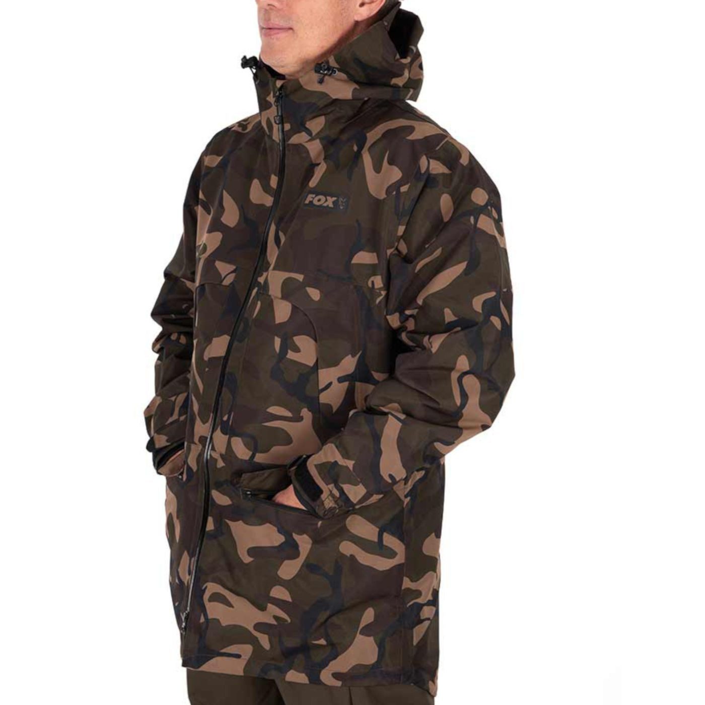 FOX International Regenjacke Fox RS25K Camo 3/4 Jacket - Angeljacke