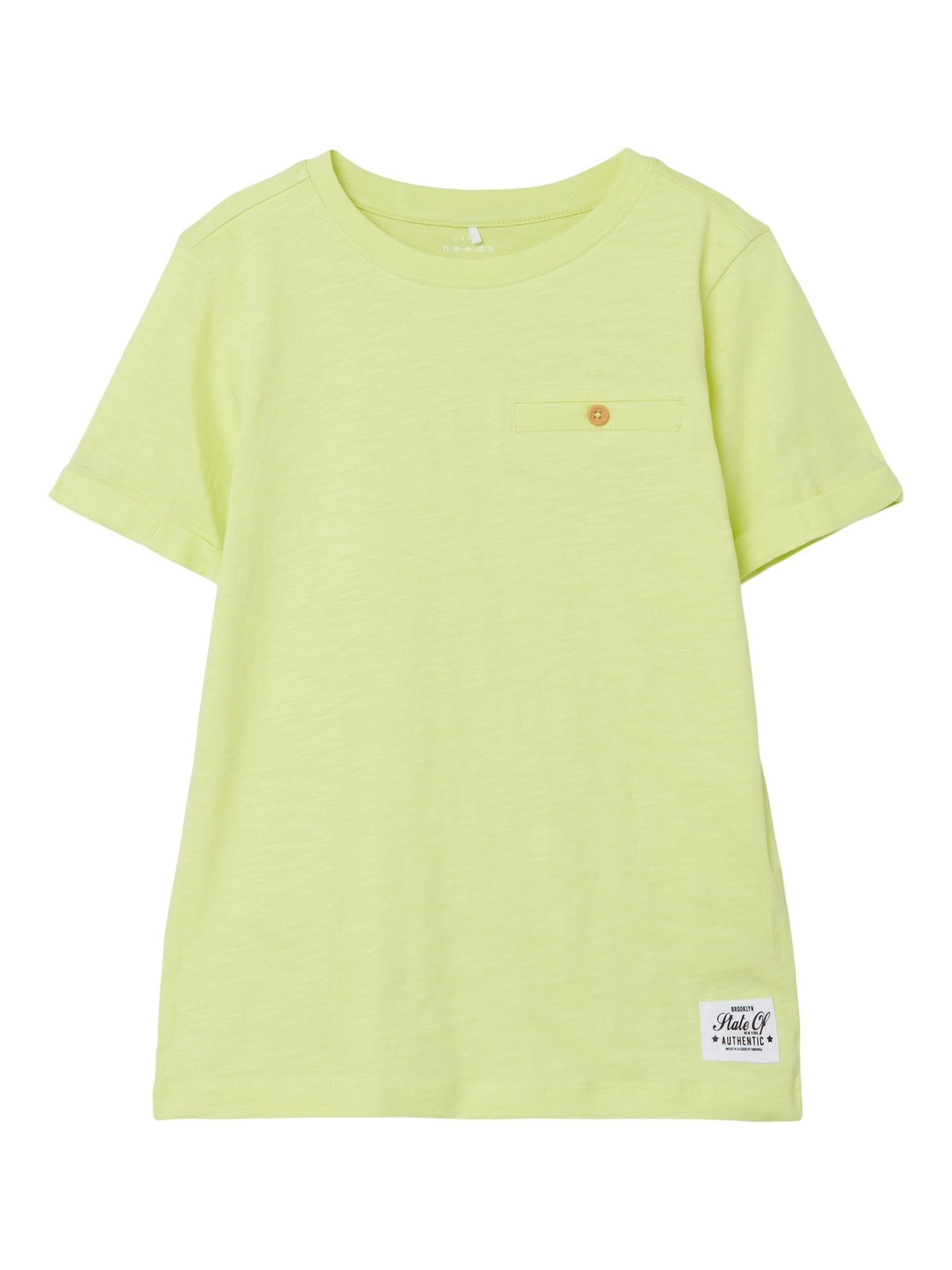 sunny It Kurzarmshirt lime Name