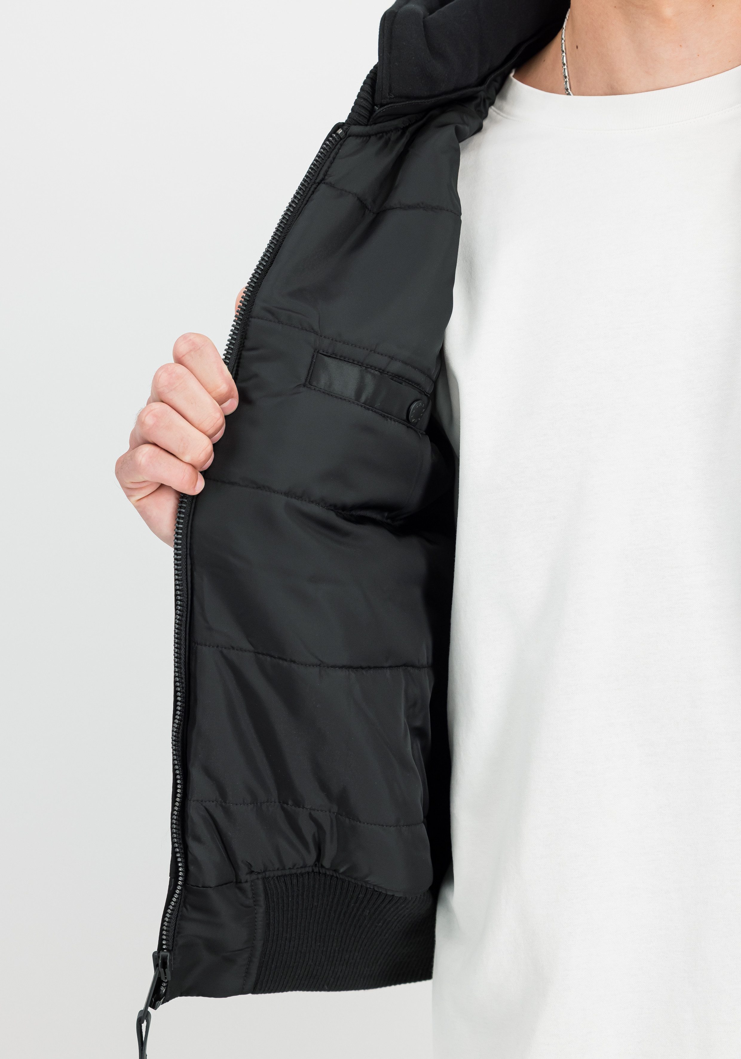 Alpha Industries Bomberjacke MA-1 ZH Back Print Kunstfaser, slim fit – Bild 4 von 5