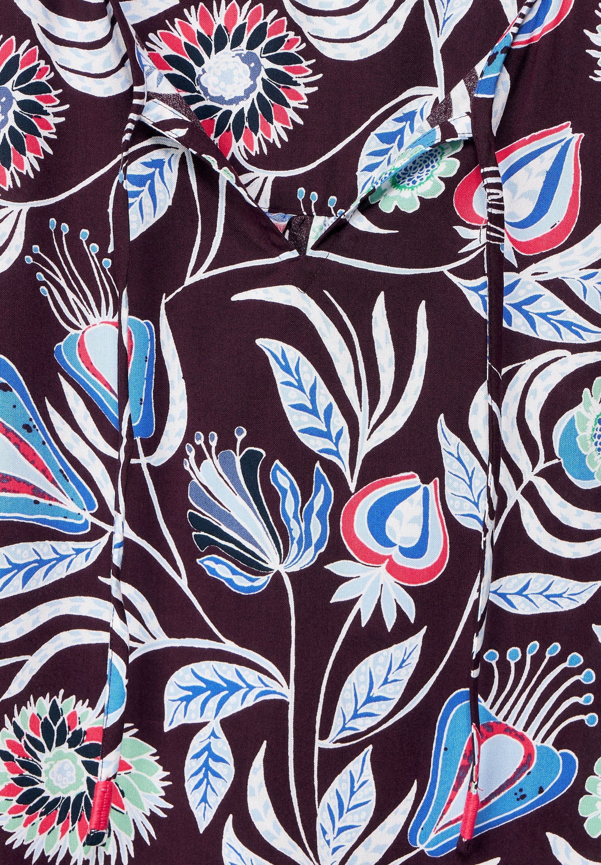 CECIL Kurzarmbluse aus softer Viskose