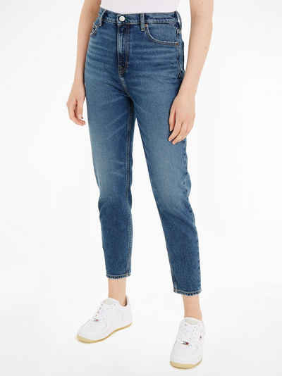 Tommy Jeans Mom-Jeans MOM SLIM UH CG4215 mit Logostickerei