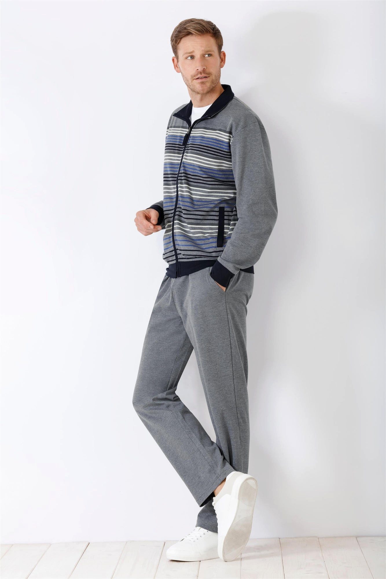 Hausanzug Herren Homewear Hausanzug Klima Komfort® DAS ORIGINAL Interlock