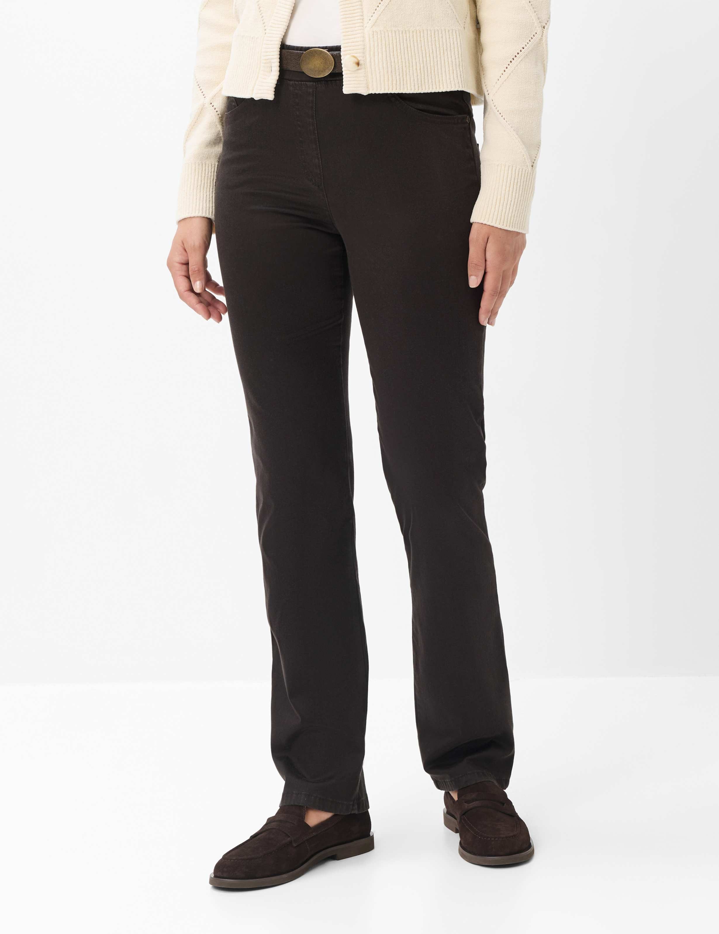 RAPHAELA by BRAX Chinohose Style LAVINA STRAIGHT Satin: Schlupfhose im Super Slim Fit