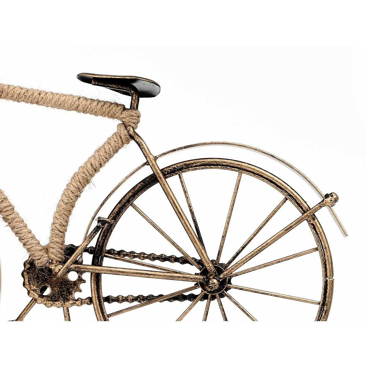 24 Bronze 4 cm Fahrrad Tischuhr 9,5 Uhr Gift x 37 x Stück Decor Metall