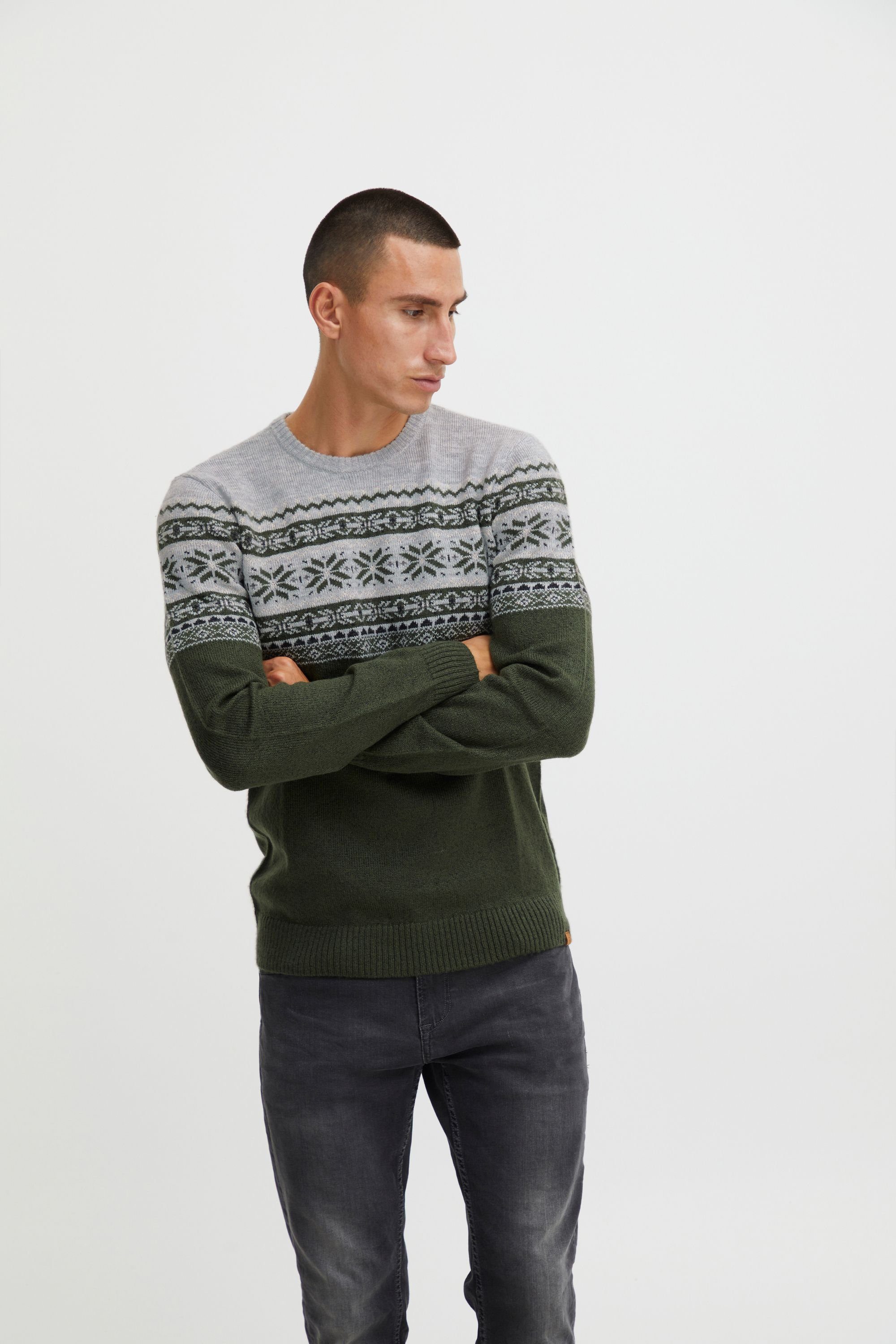 Blend Strickpullover BHTjerik Stilvoller Feinstrick-Pullover mit günstig online kaufen