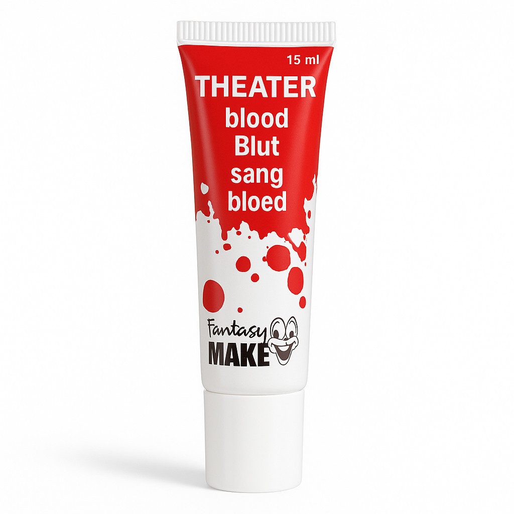 Fantasy MakeUp Театральный грим Theaterblut 15 ml Tube Halloween Spezialeffekte, Realistisch, gruselig, vielseitig