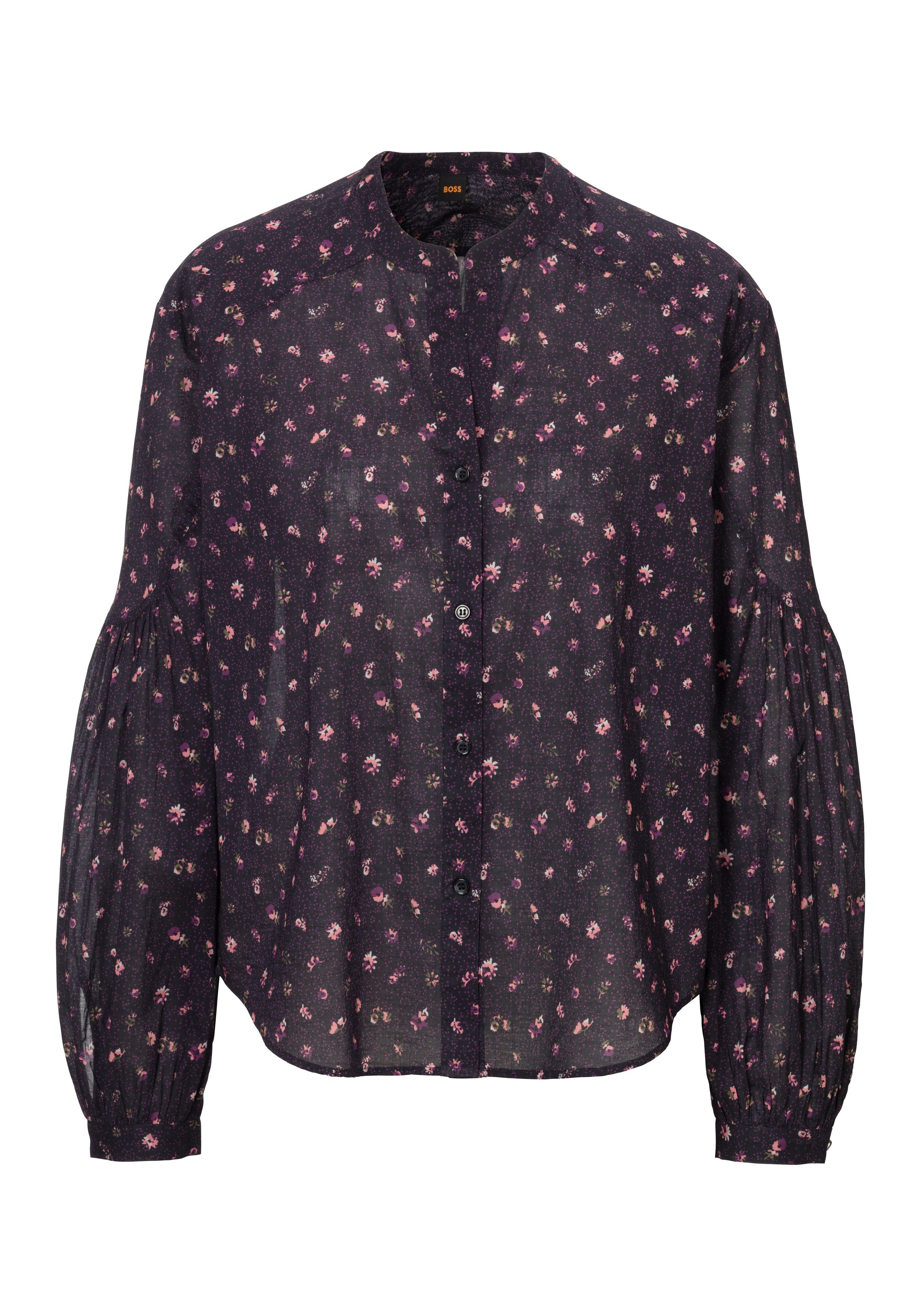 BOSS ORANGE Klassische Bluse Berday Premium Damenmode in lässigem Schnitt günstig online kaufen