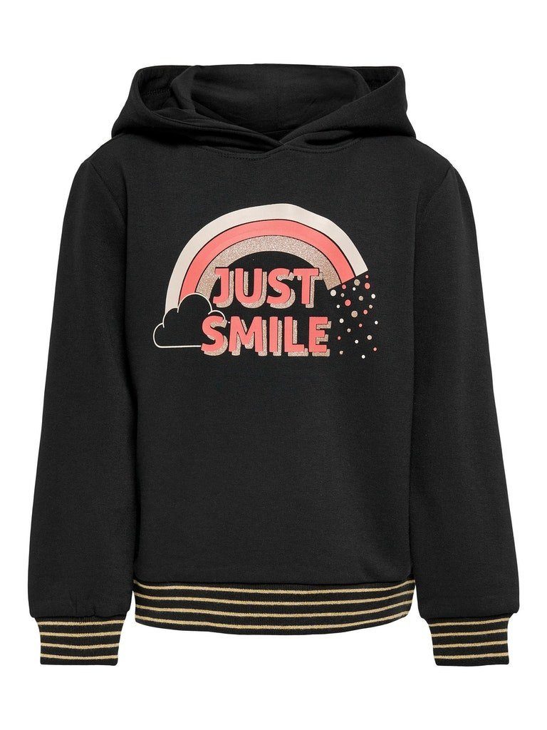 ONLY Black/JUST Sweatshirt SMIL