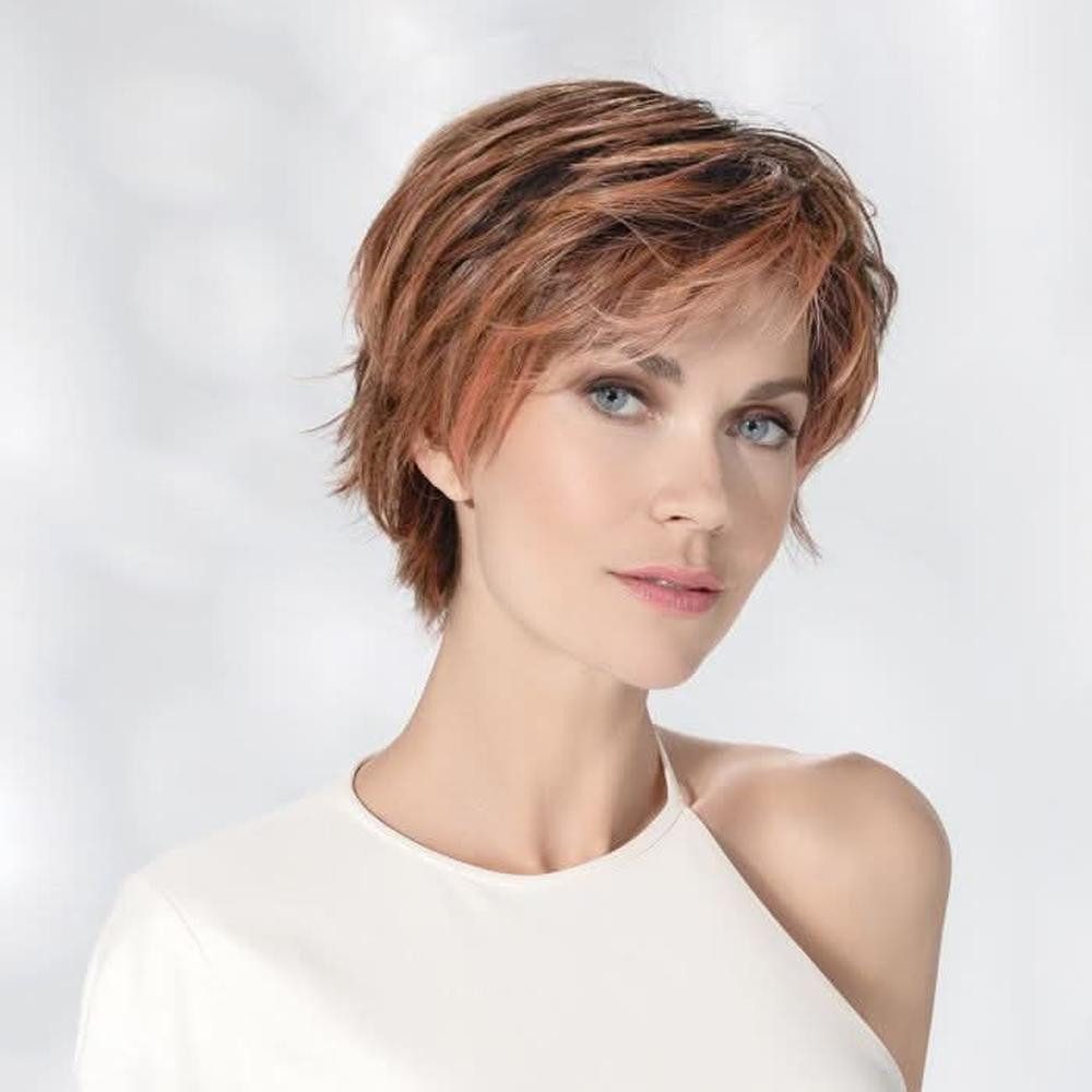 Ellen Wille Kunsthaarperücke Ellen Wille Avenue Soft, 100% handgeknüpft mit hitzeresistenter High-Heat-Faser und Lace Front.