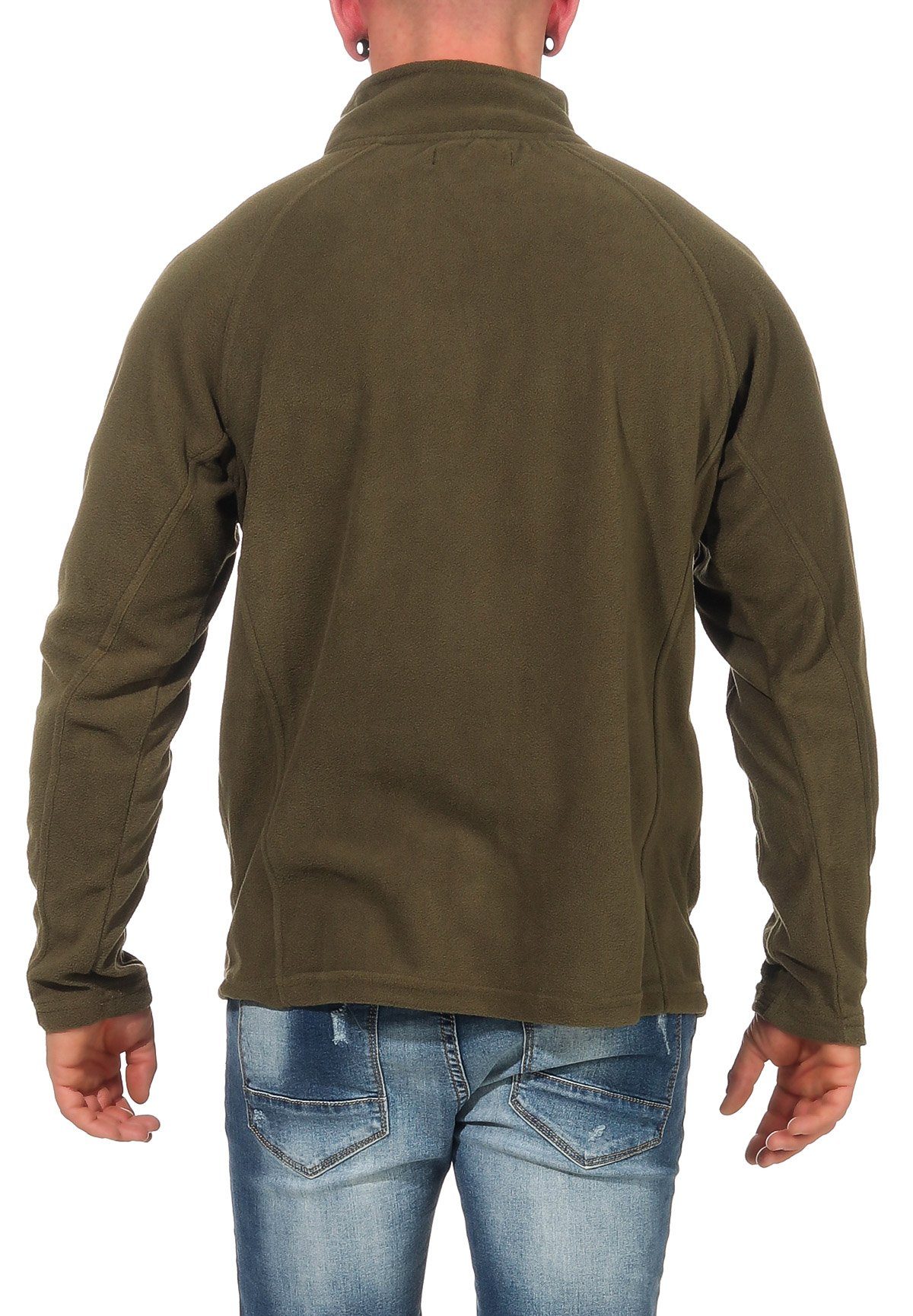 Geographical Norway Fleecepullover Herren leichte Micro Fleece überzieh Pullover Ultraleicht auch in Großen Größen erhältlich