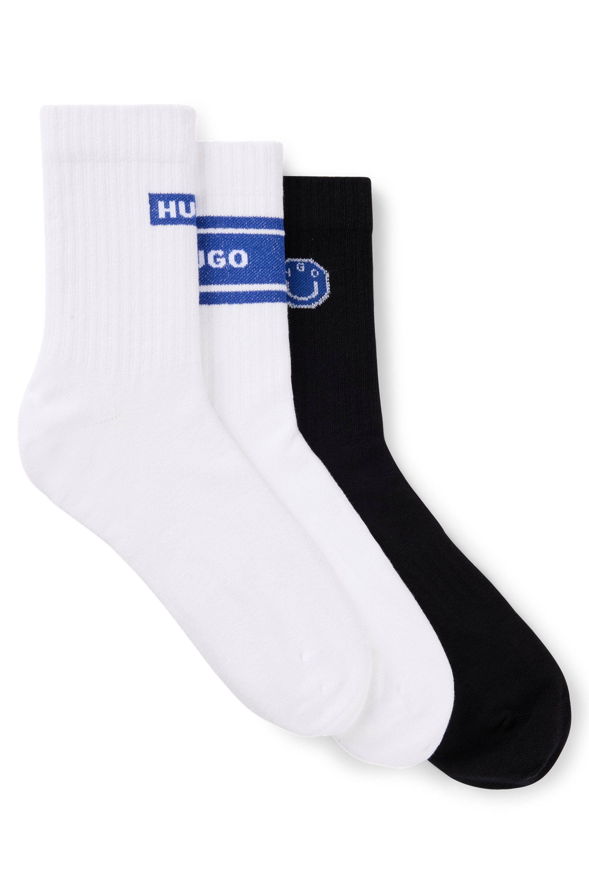 HUGO Socken 3P QS BLUE DESIGN günstig online kaufen