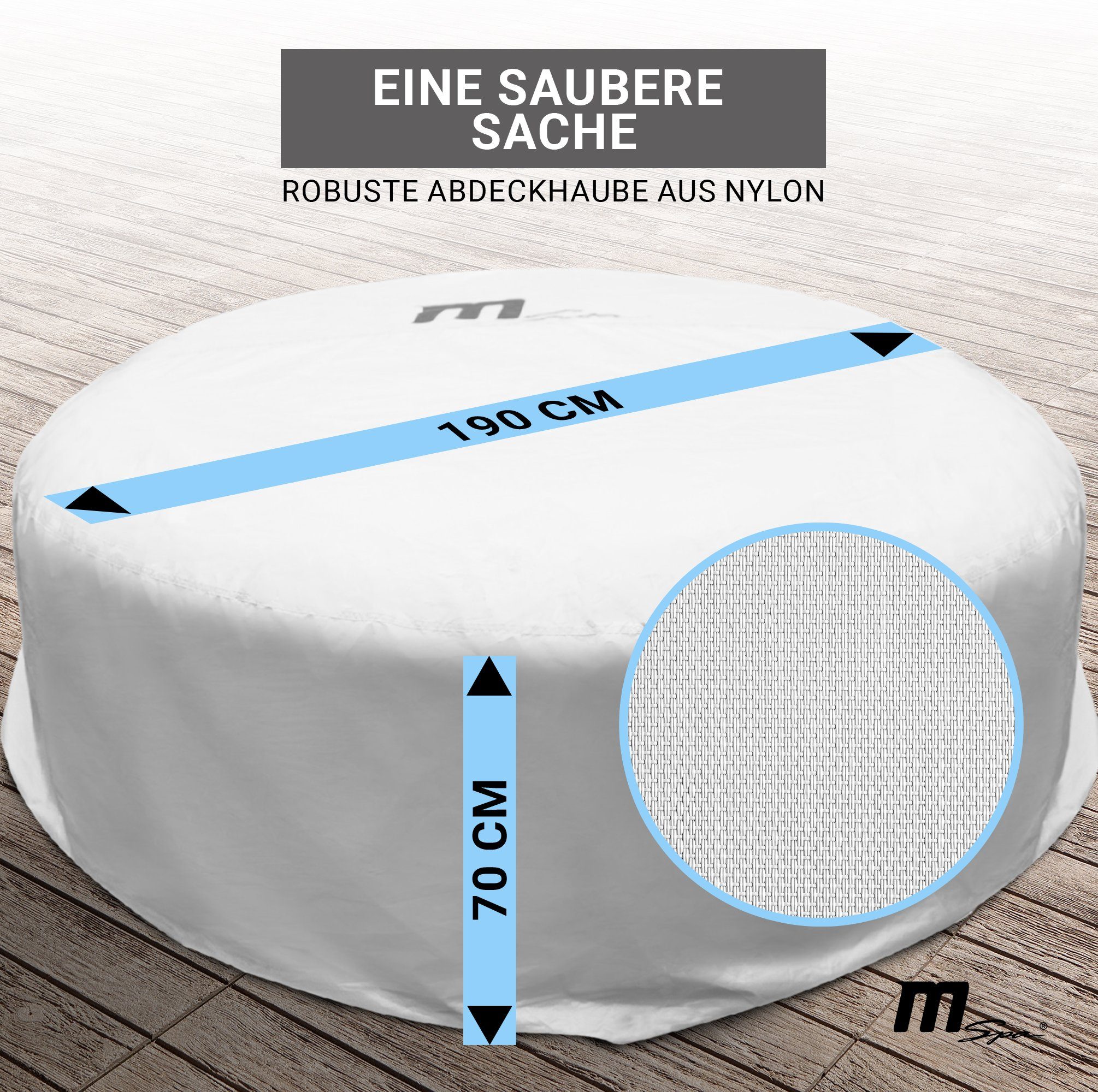 mSpa Pool-Abdeckplane Whirlpool Plane Pool Abdeckplane günstig online kaufen