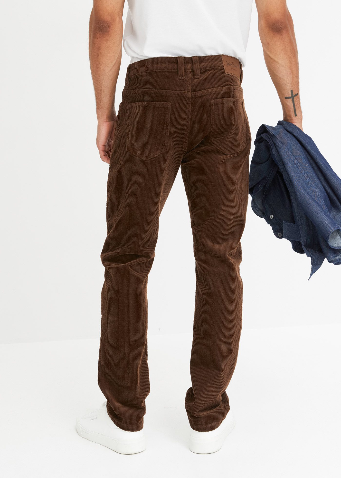 bonprix Cordhose Regular Fit Stretch-Cordhose mit Komfortschnitt günstig online kaufen