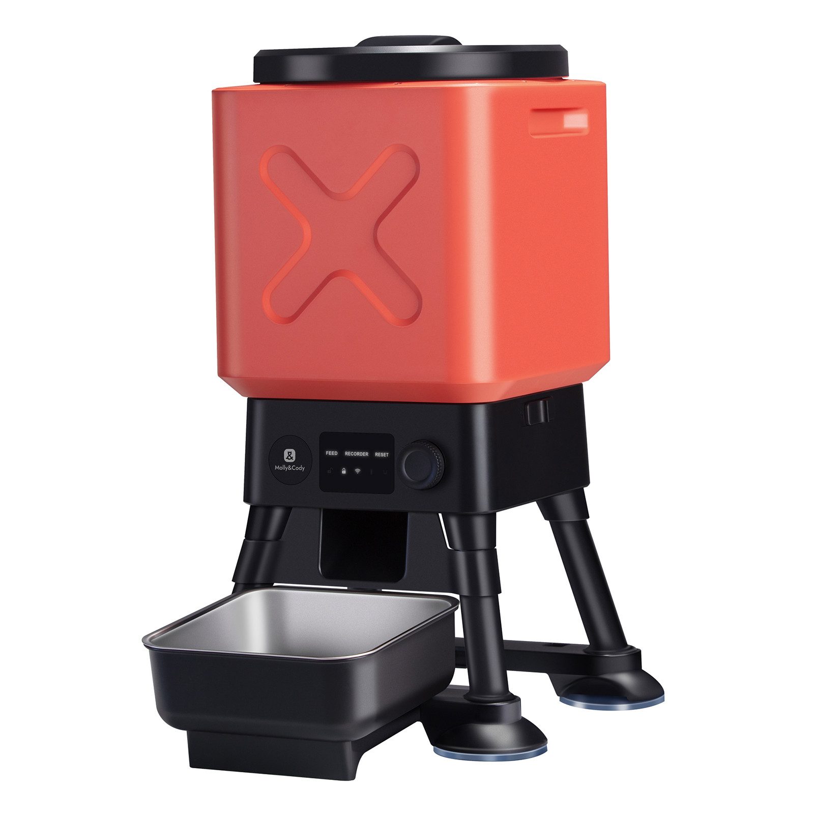 Katzen-Futterautomat 14L Automatischer Futterspender für Hunde All-in-One-Design