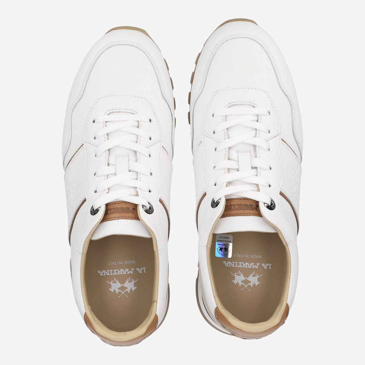 La Martina La Martina SCARPA UOMO, Sneaker, Weiß,kombiniert, Herren Sneaker