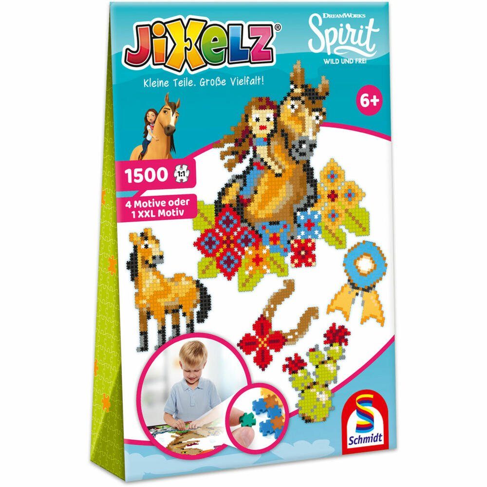 1500 Schmidt Teile, Spirit Jixelz 1500 Puzzleteile Spiele Puzzle