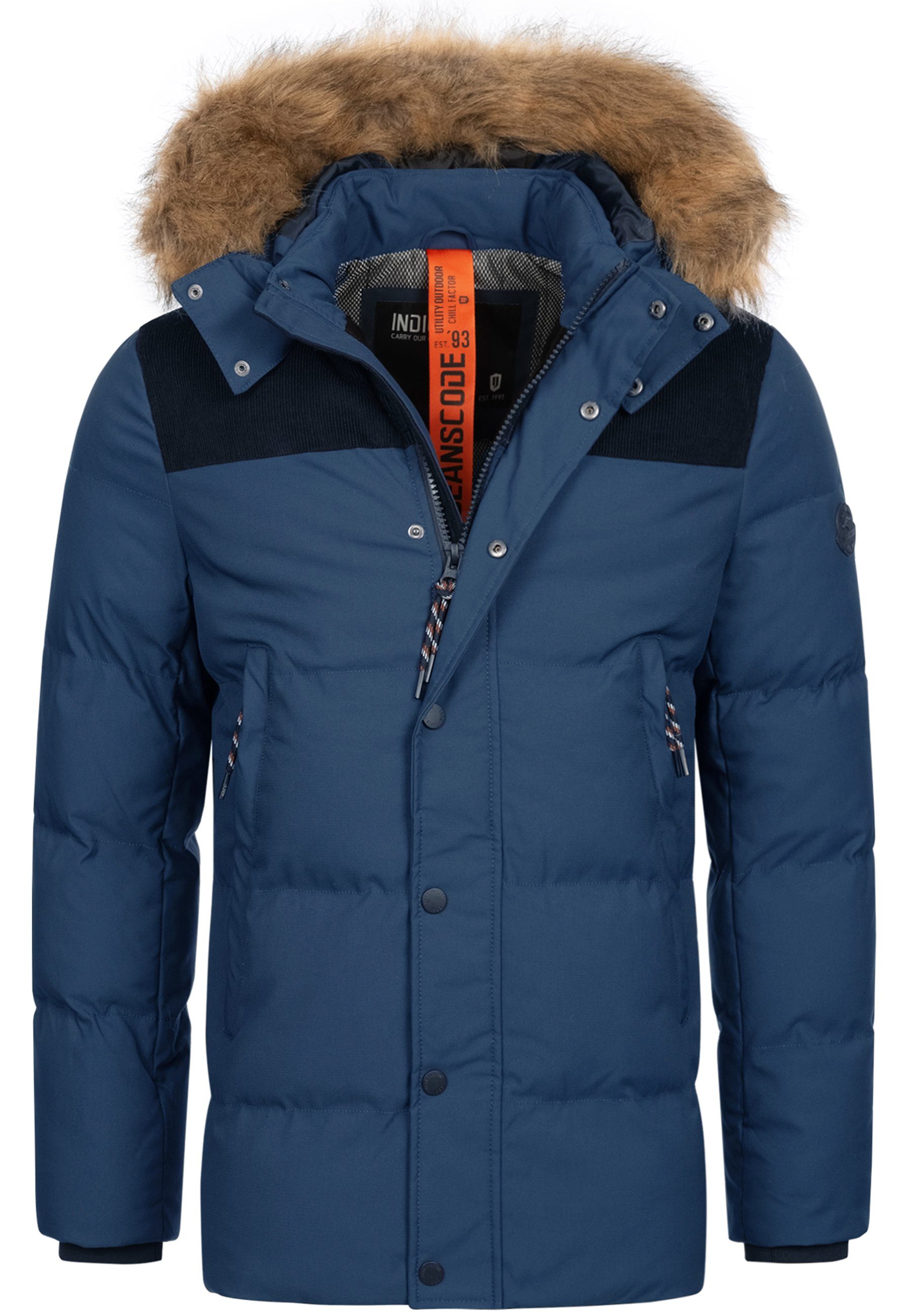 Indicode Parka Herren Hexyl Herrenparka Herrenjacke