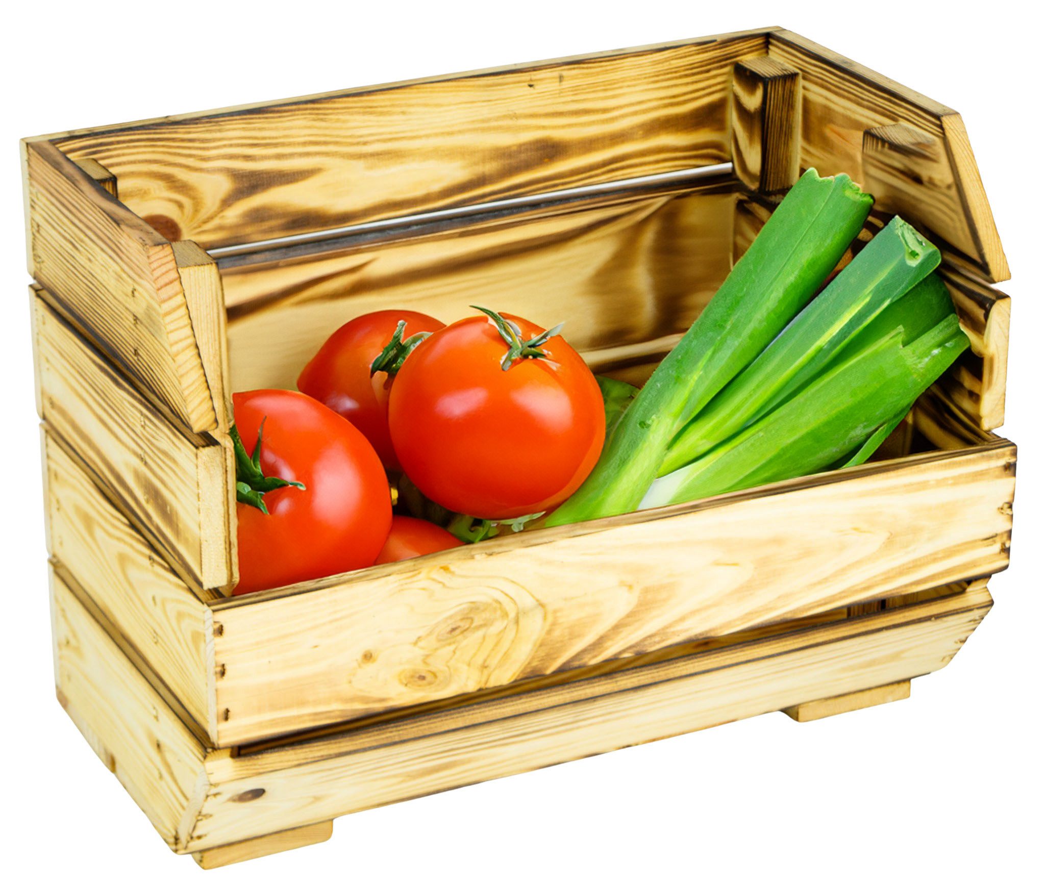 Kistenkolli Altes Land Allzweckkiste Schmales Küchenregal 40x22x29 cm in ge günstig online kaufen