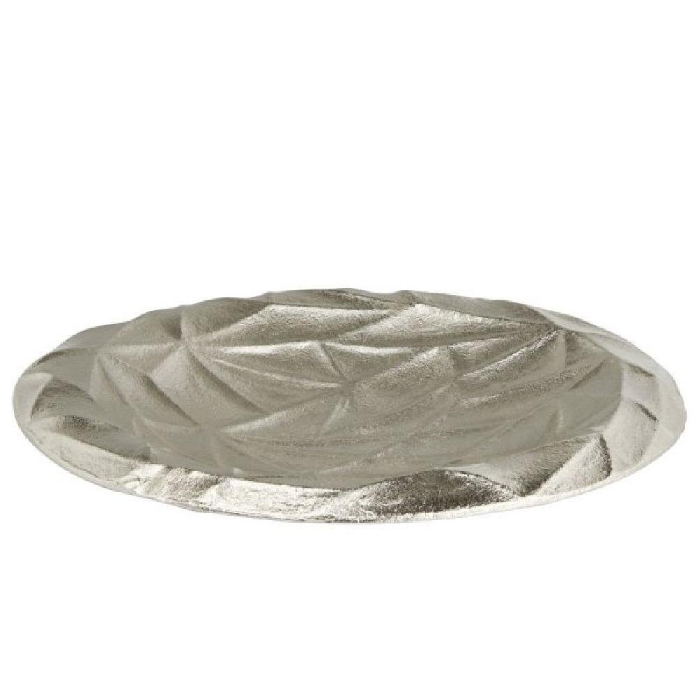 Lambert Servierschale Schale Aluminium Vernickelt Silber (30cm)
