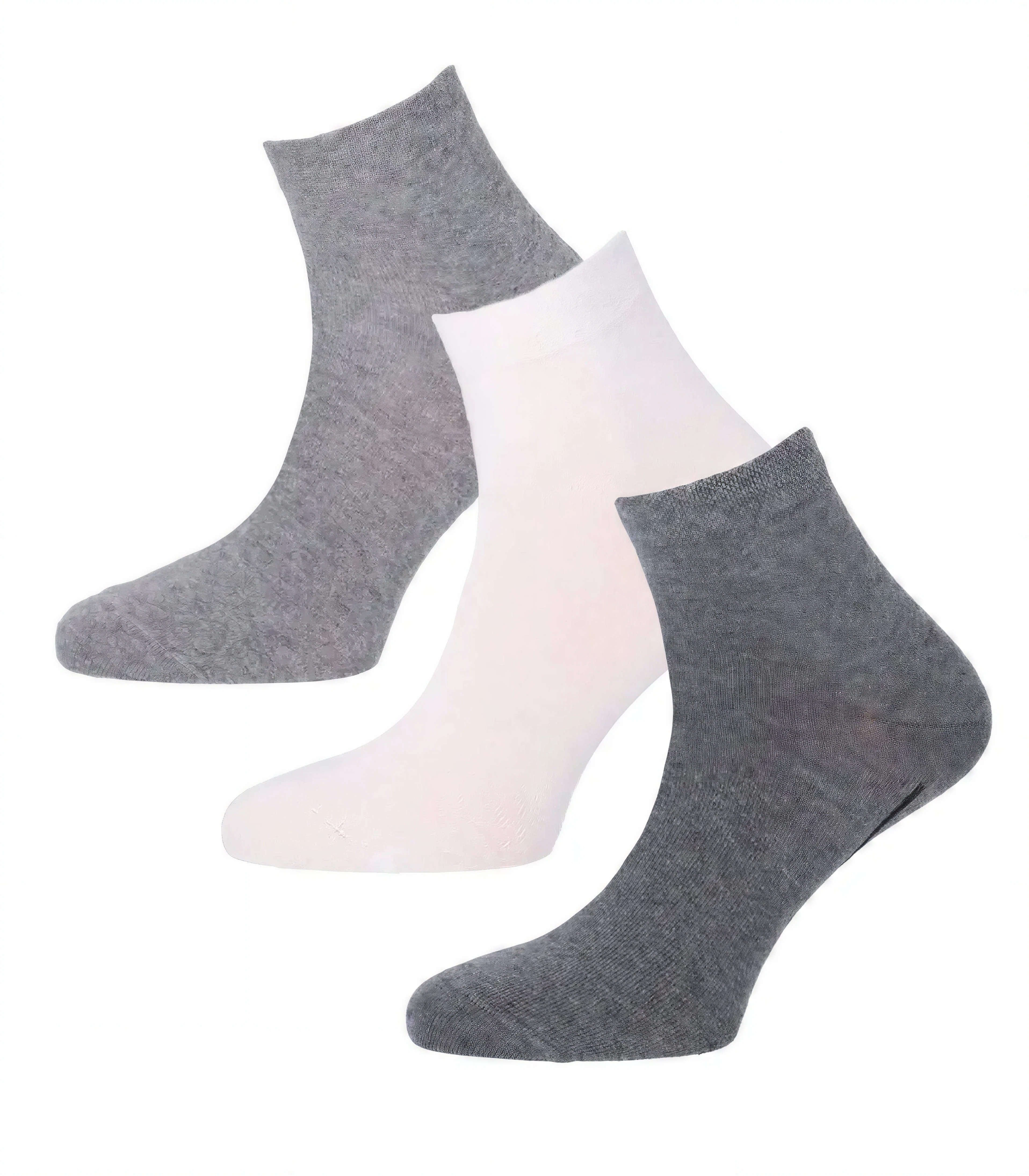 Wilox Kurzsocken DAILY LIFE (Spar-Pack, 3-Paar) aus hautfreundlicher Baumwolle
