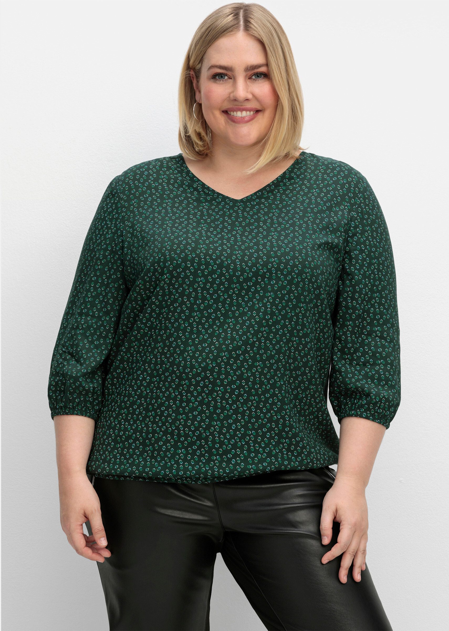 Sheego Klassische Bluse Tunika günstig online kaufen