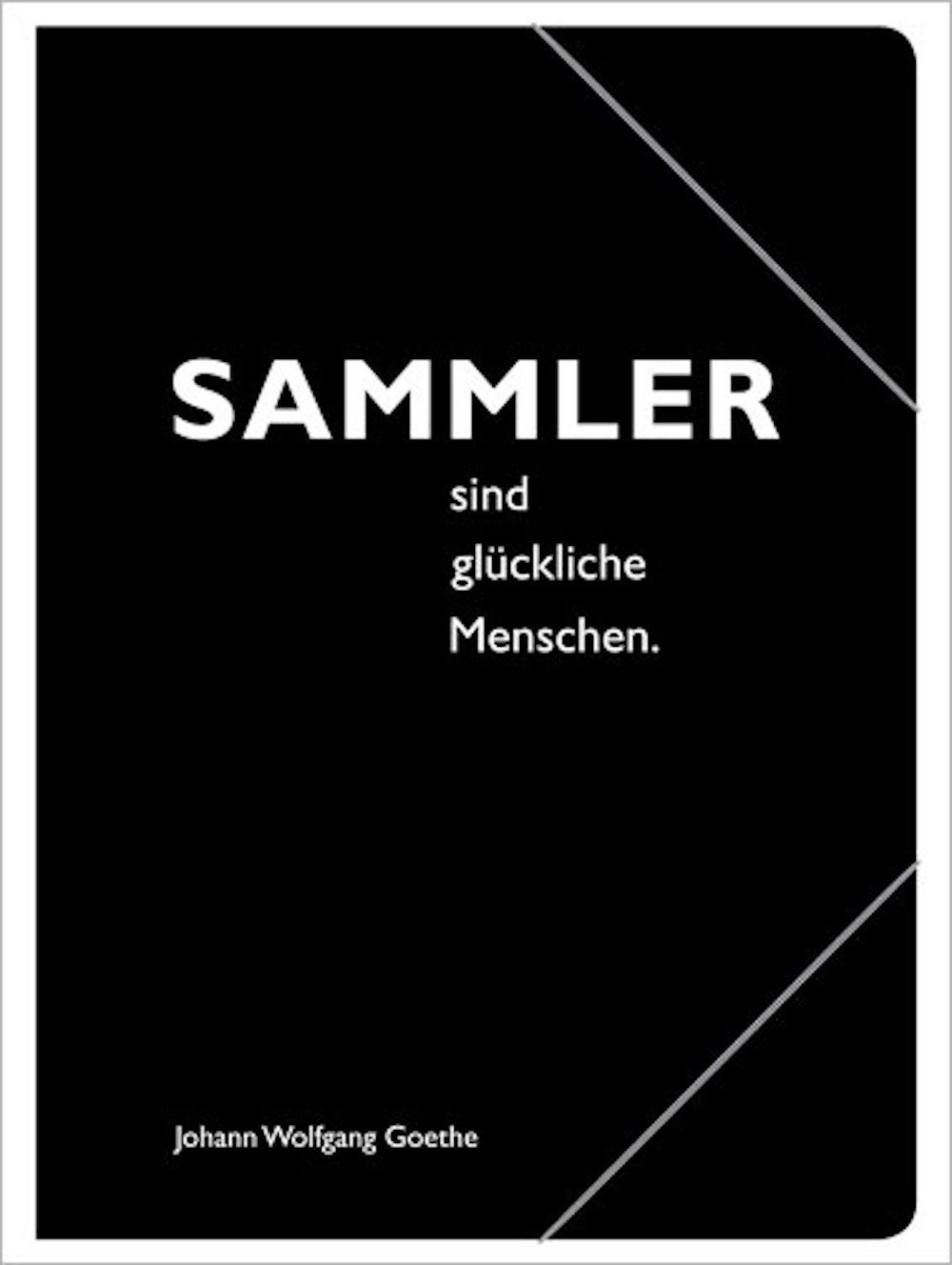 Cedon Museum Shops Organisationsmappe Sammelmappe mit Zitaten A4 Dokumentenmappe