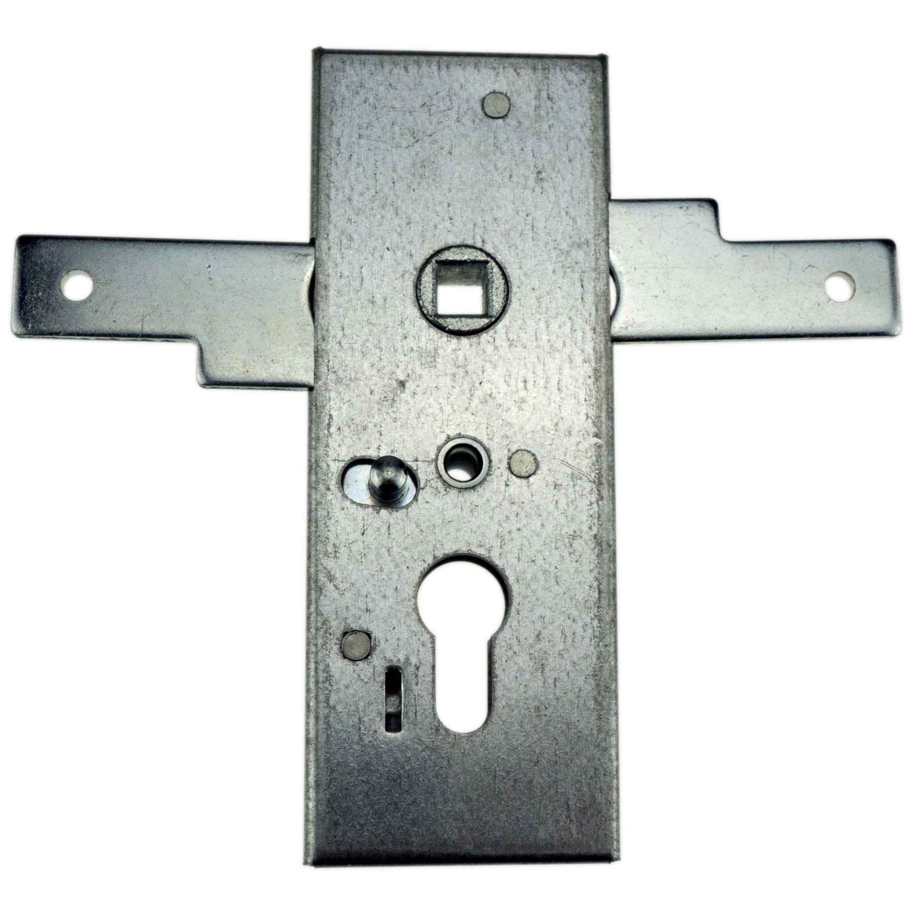 ASSA ABLOY Garagentorantrieb Garagentorschloss – seitlich schließend – PZ 60/9 – Kastendicke 32 mm, mit Schließfunktion: Drehzuhaltung (Nachtfunktion), (1-tlg., 1846/05), 6 mm Anschluss – verzinkt