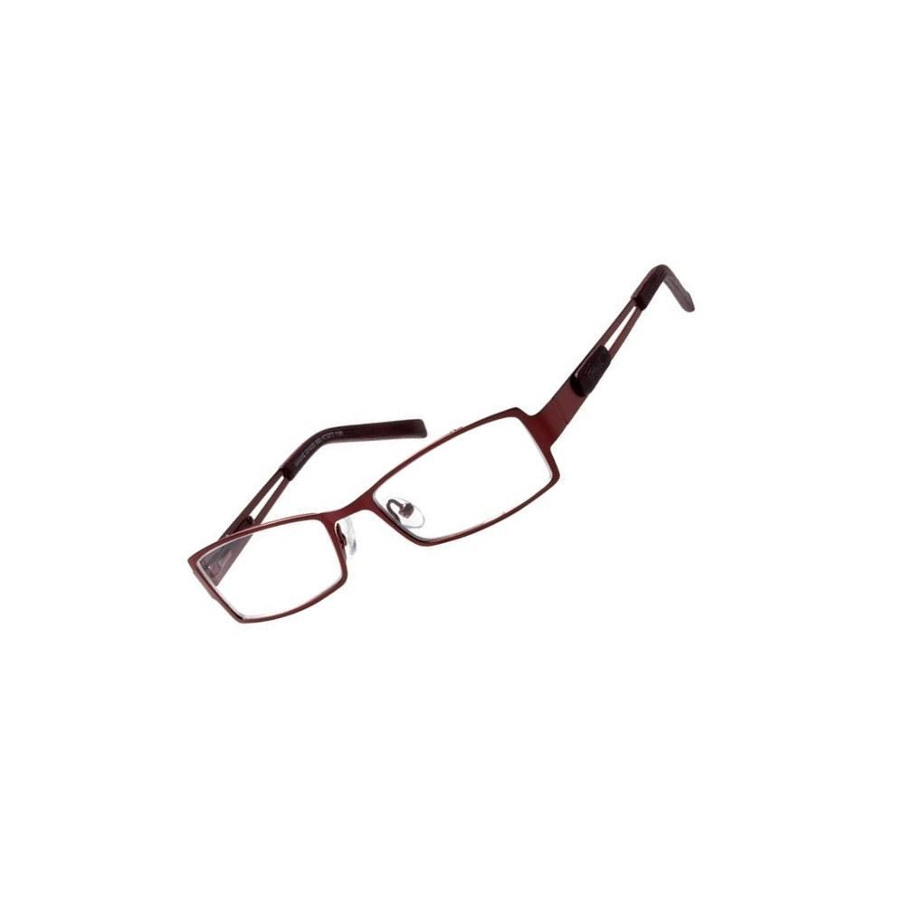 Fossil Brillengestell Korrektionsfassung Brille Metall Rot 47/17/130 - OF4035600, Metall
