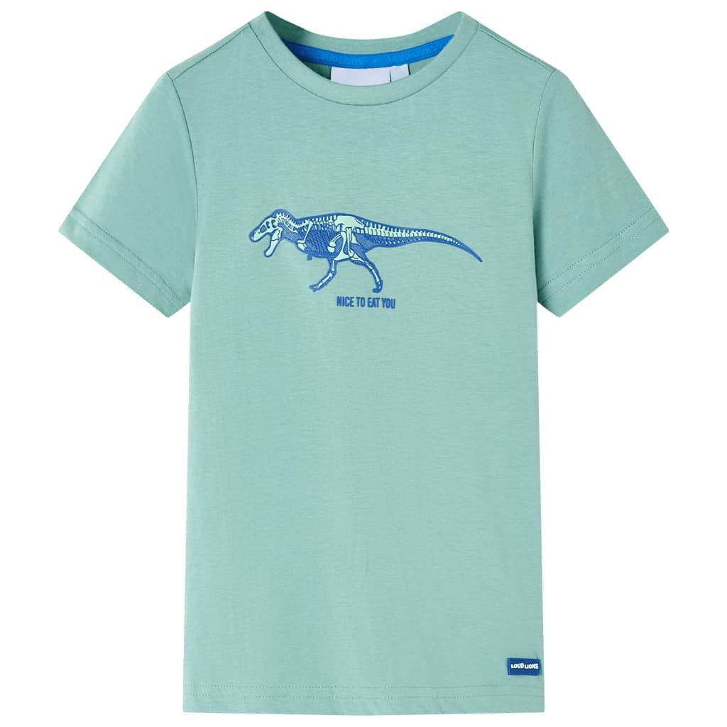 T-Shirt Kinder-T-Shirt Helles Khaki 116
