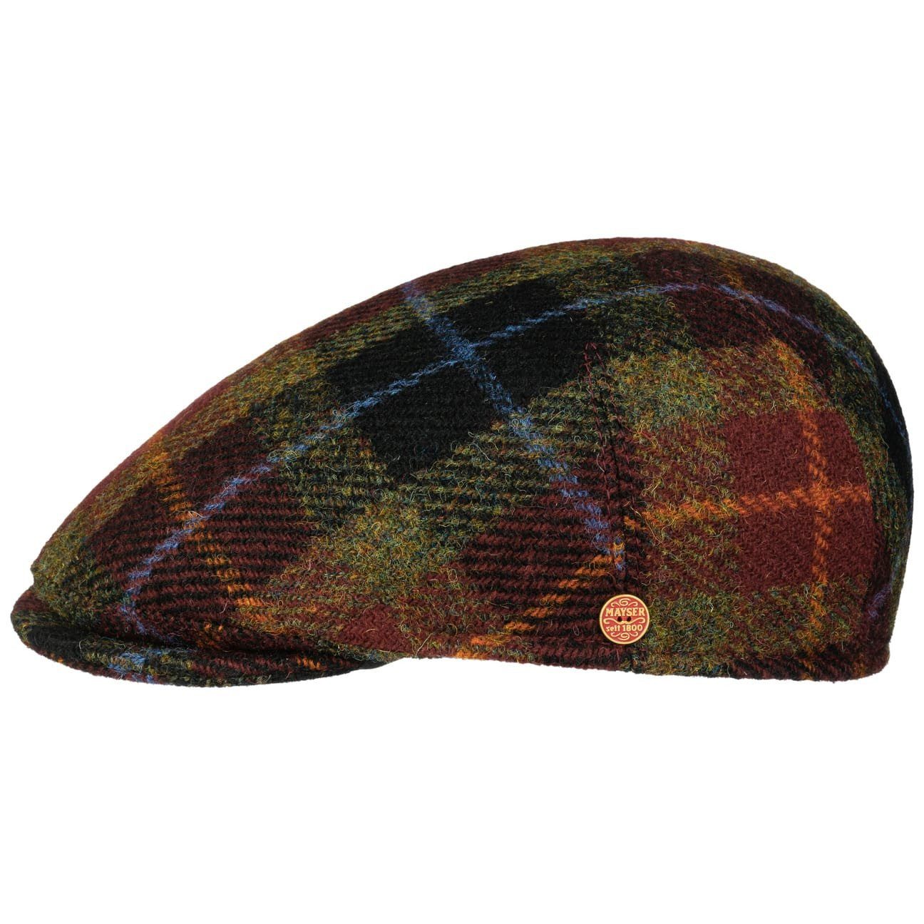 Mayser Flat Cap (1-St) Schirmmütze mit Schirm, Made in the EU