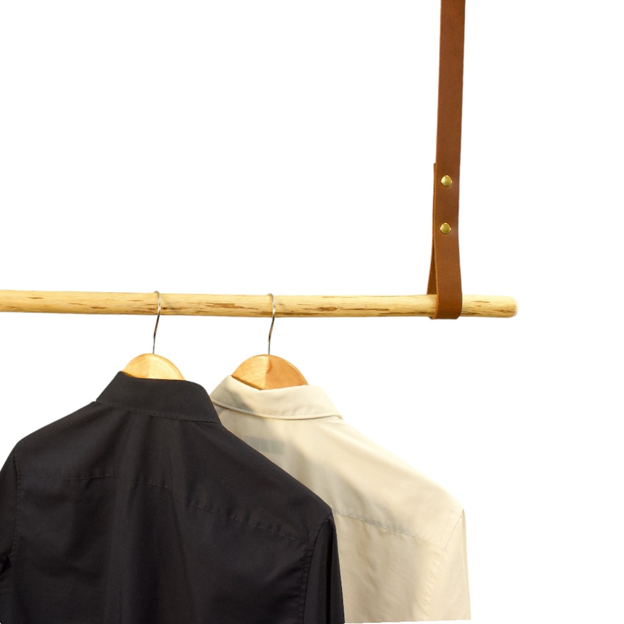 herbeschick. Garderobenstange Hängegarderobe "Naturbursche", Kleiderstange, günstig online kaufen