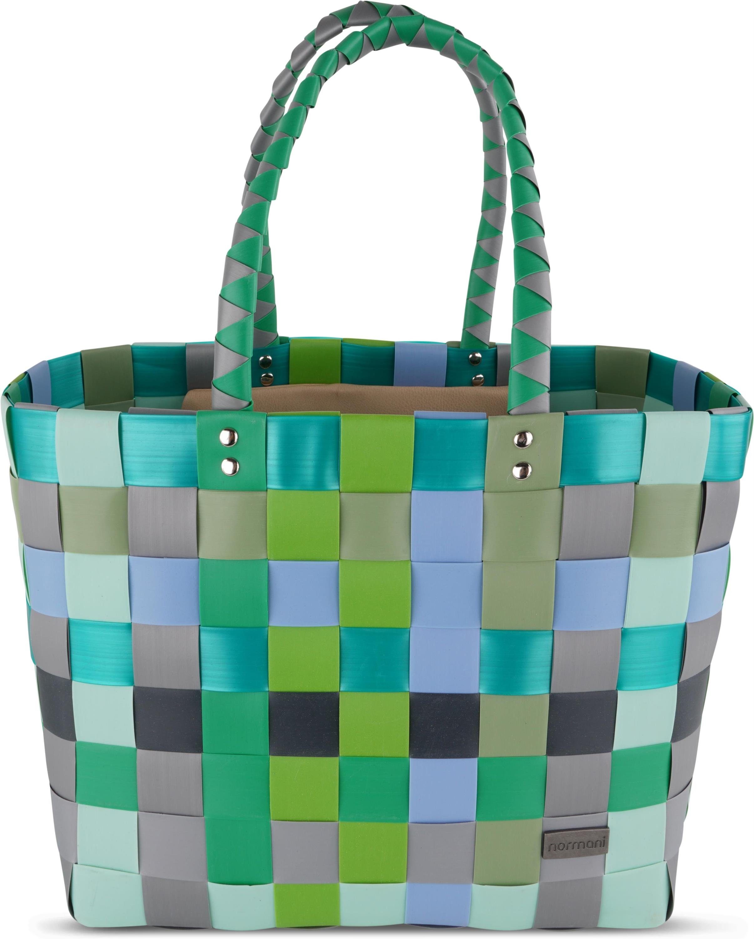 normani Einkaufskorb Flecht-/Einkaufskorb mit Innentasche, 20 l, stabiler S günstig online kaufen
