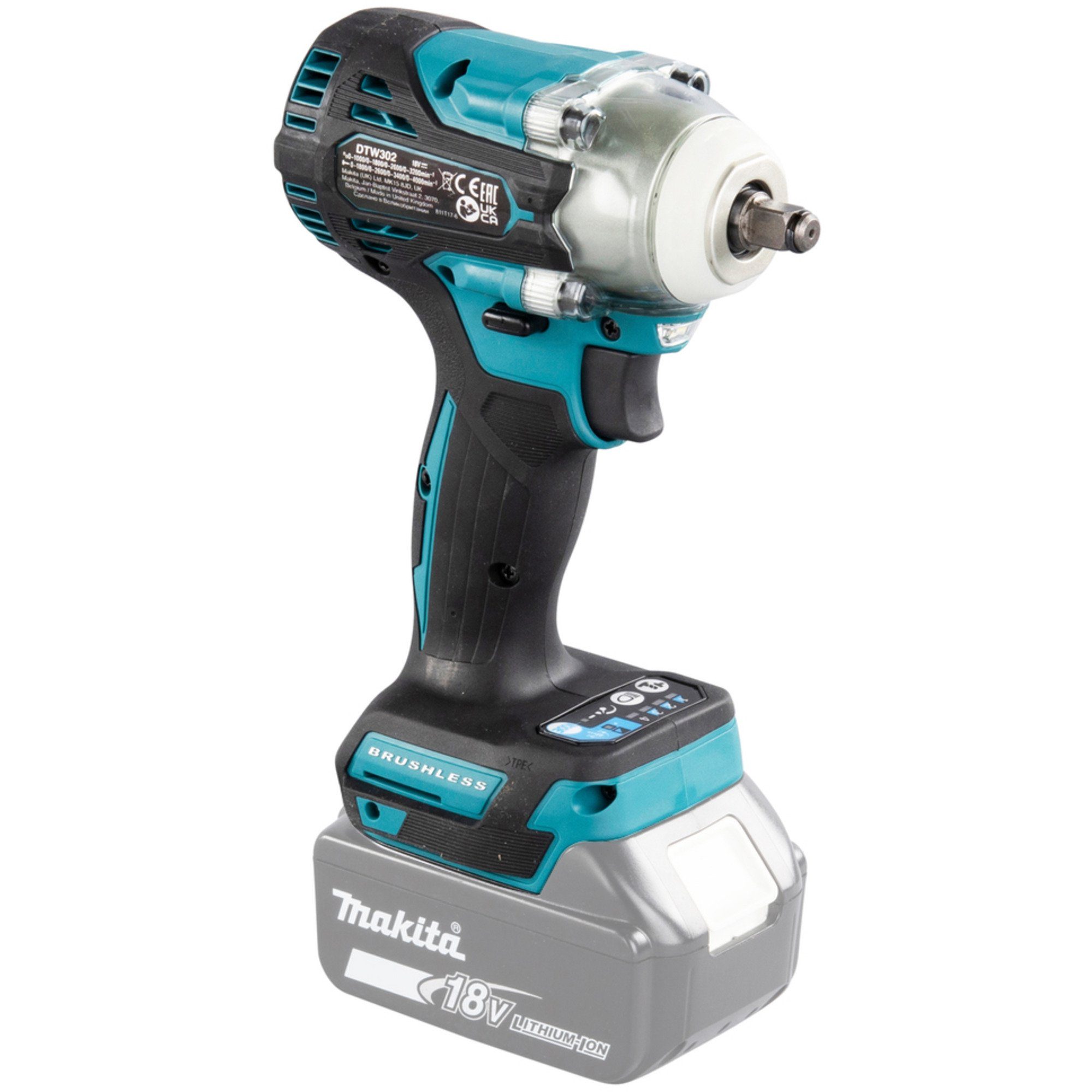 Makita Schlagbohrmaschine Makita Akku-Schlagschrauber DTW302Z, 18Volt, (ohne