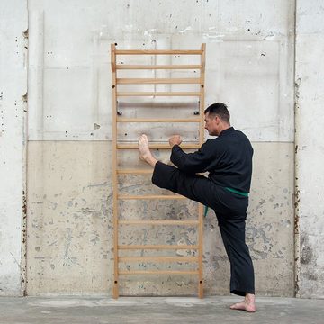 CCLIFE Kletter-Trainingsgerät Sprossenwand Kletterwand Turnwand Klettergerüst Turngeräte Holz