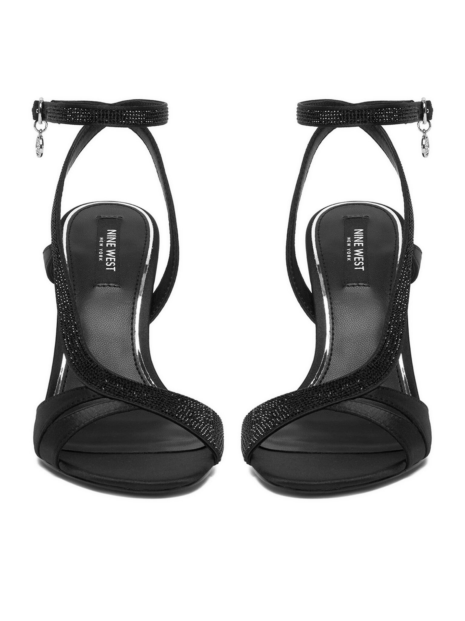 Nine West Nine West Damen Sandals Schwarz NEUN WEST-EO-LS1005252-1 Schwarz Sandale