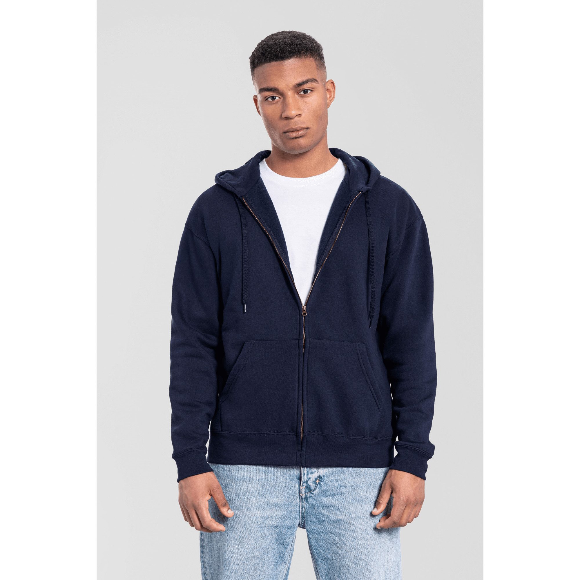 Fruit of the Loom Sweatjacke Iconic Premium Kapuzen Sweatjacke – Bild 2 von 5