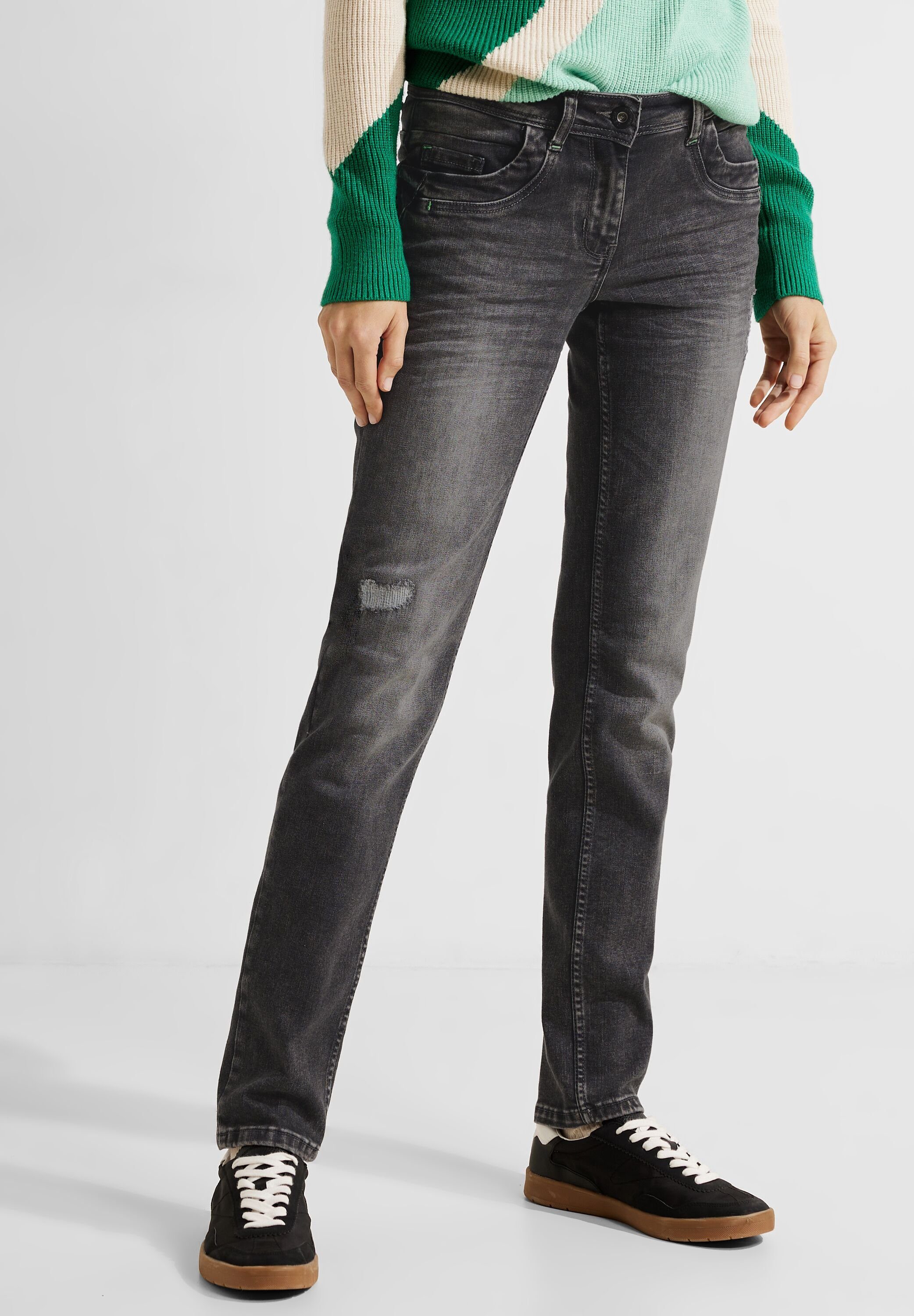 5-Pocket-Style Jeans Gerade Cecil