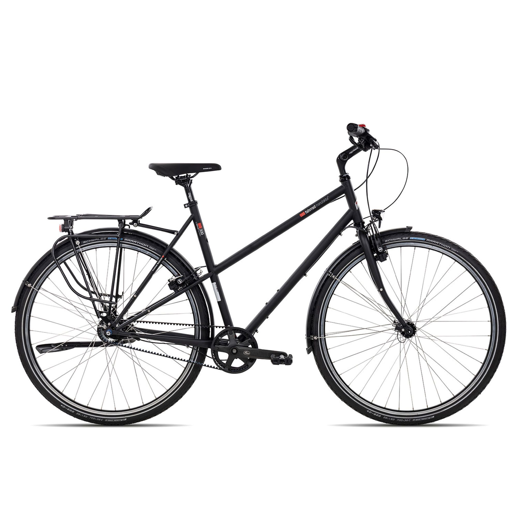 vsf fahrradmanufaktur Crossrad VSF fahrradmanufaktur T-300 Deore - Herren Trekkingrad ebony metallic, 30 Gang