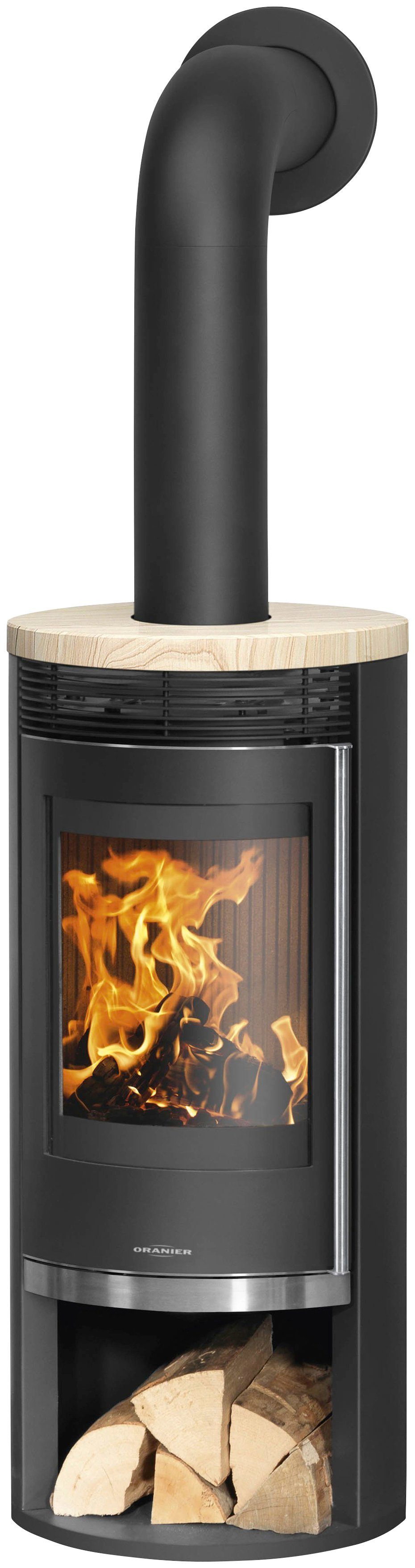 Oranier Kaminofen »Rota 2.0«, 5,5 kW, Zeitbrand