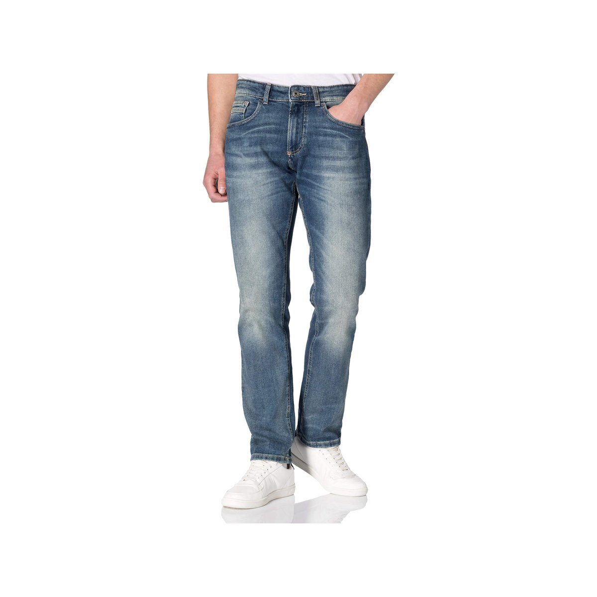 Bültel Worldwide 5-Pocket-Jeans uni (1-tlg)