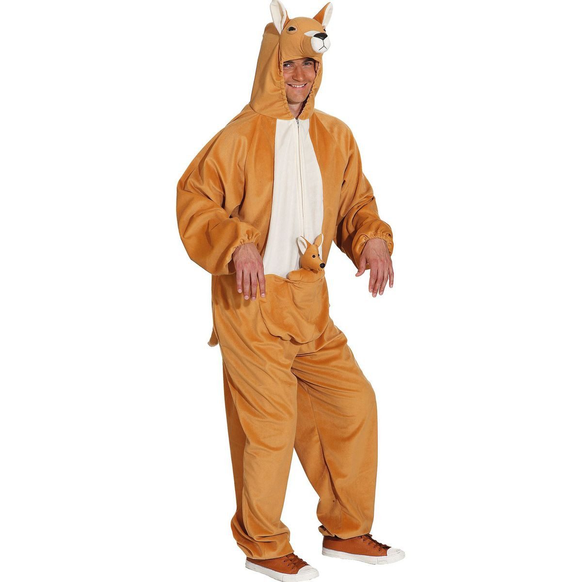 Kostüm Känguru für Erwachsene - Overall