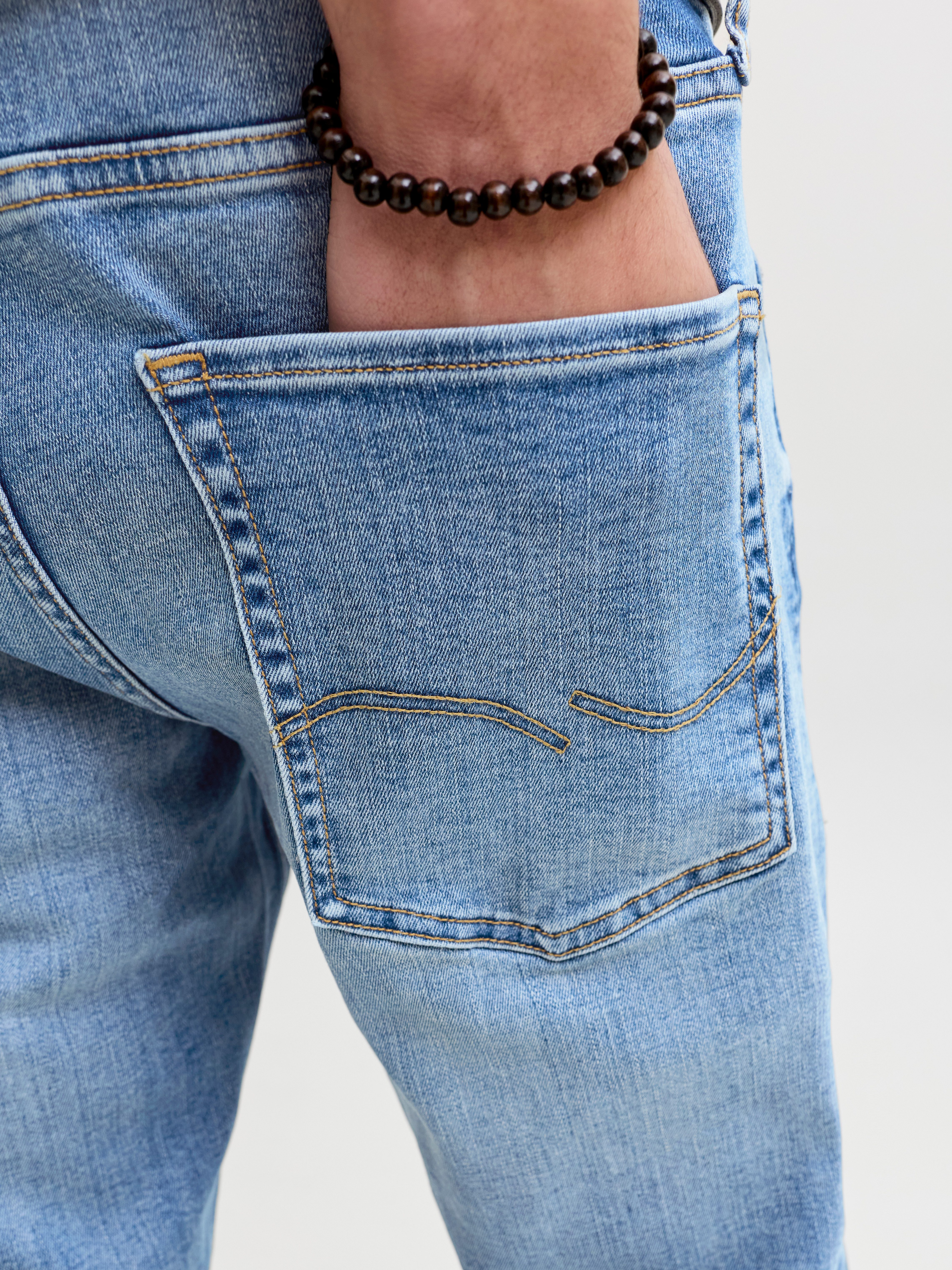 Jack & Jones Tapered-fit-Jeans JJIMIKE JJORIGINAL ST 171 NOOS Baumwollmischung, comfort fit