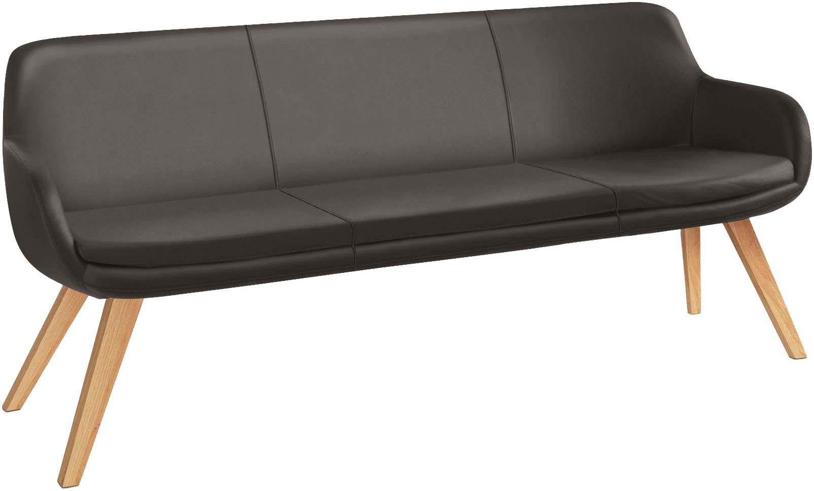 Musterring Essbank Tavia, Stativgestell aus Eiche bianco massiv, Breite 180, 200 oder 220 cm