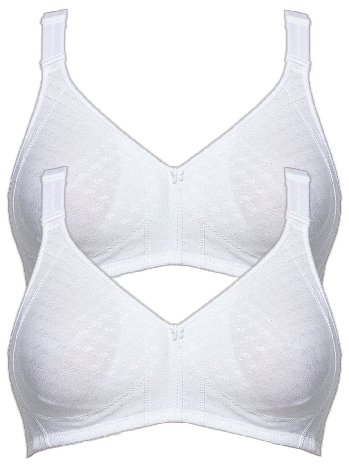 Set: Soft-BH 2er Pack BH ohne Bügel Topsy Plus