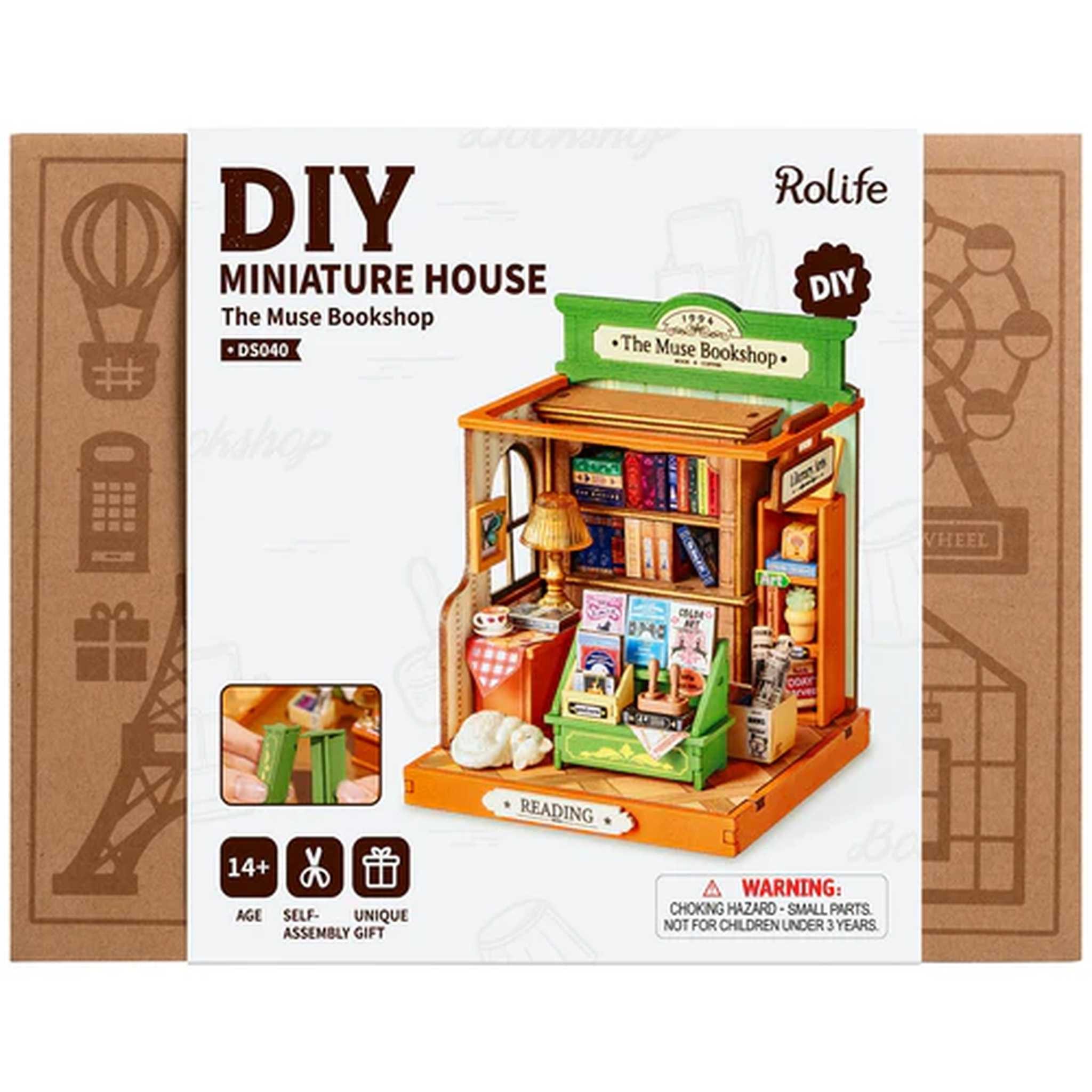 Robotime 3D-Puzzle DS040 - Buchladen (Rolife), günstig online kaufen