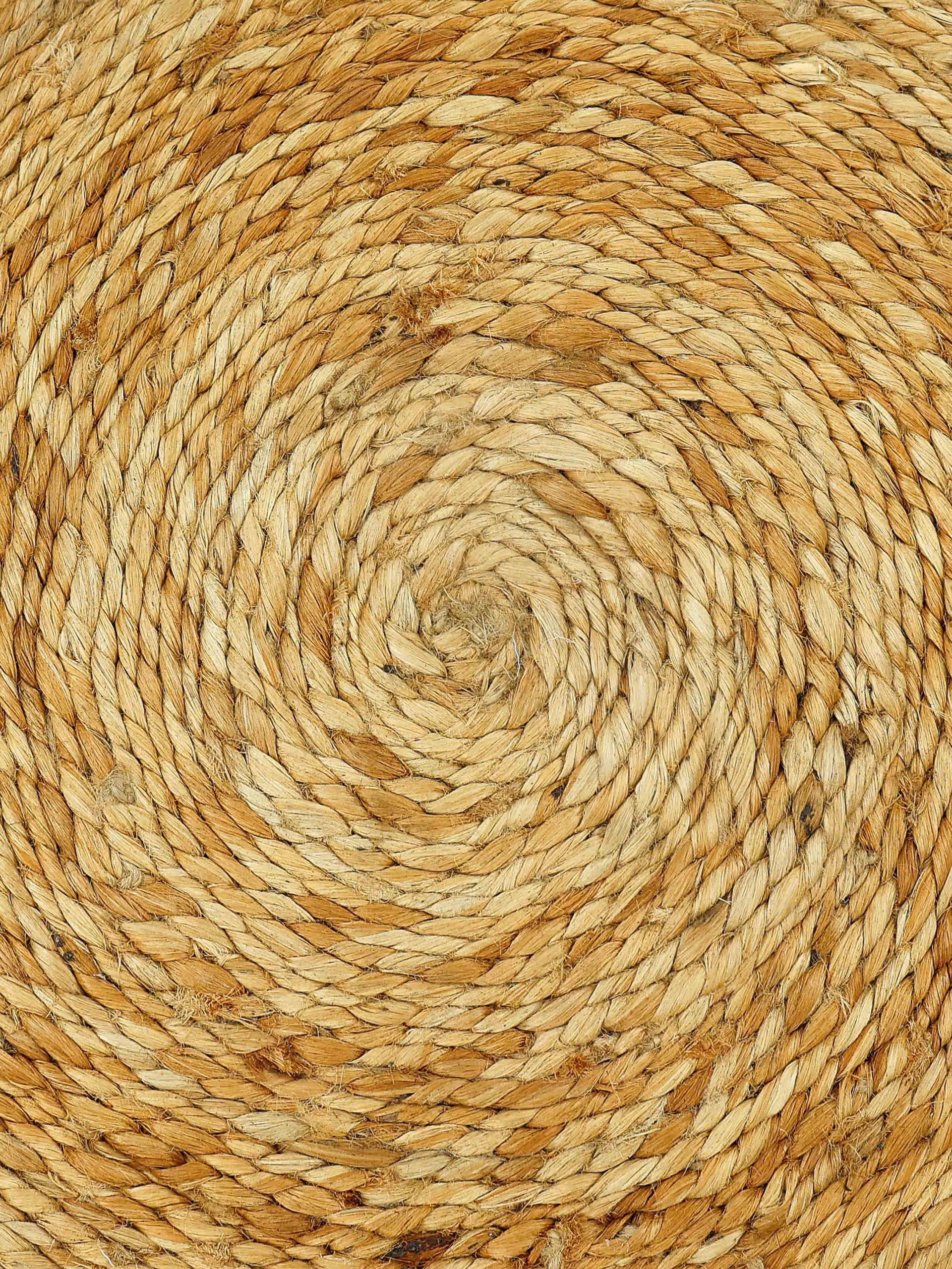 Sisalteppich carpetfine, Juteteppich gewebt, Boho natürliches Style von Pflanzenmaterial rechteckig, Höhe: Hand mm, Paul, 13
