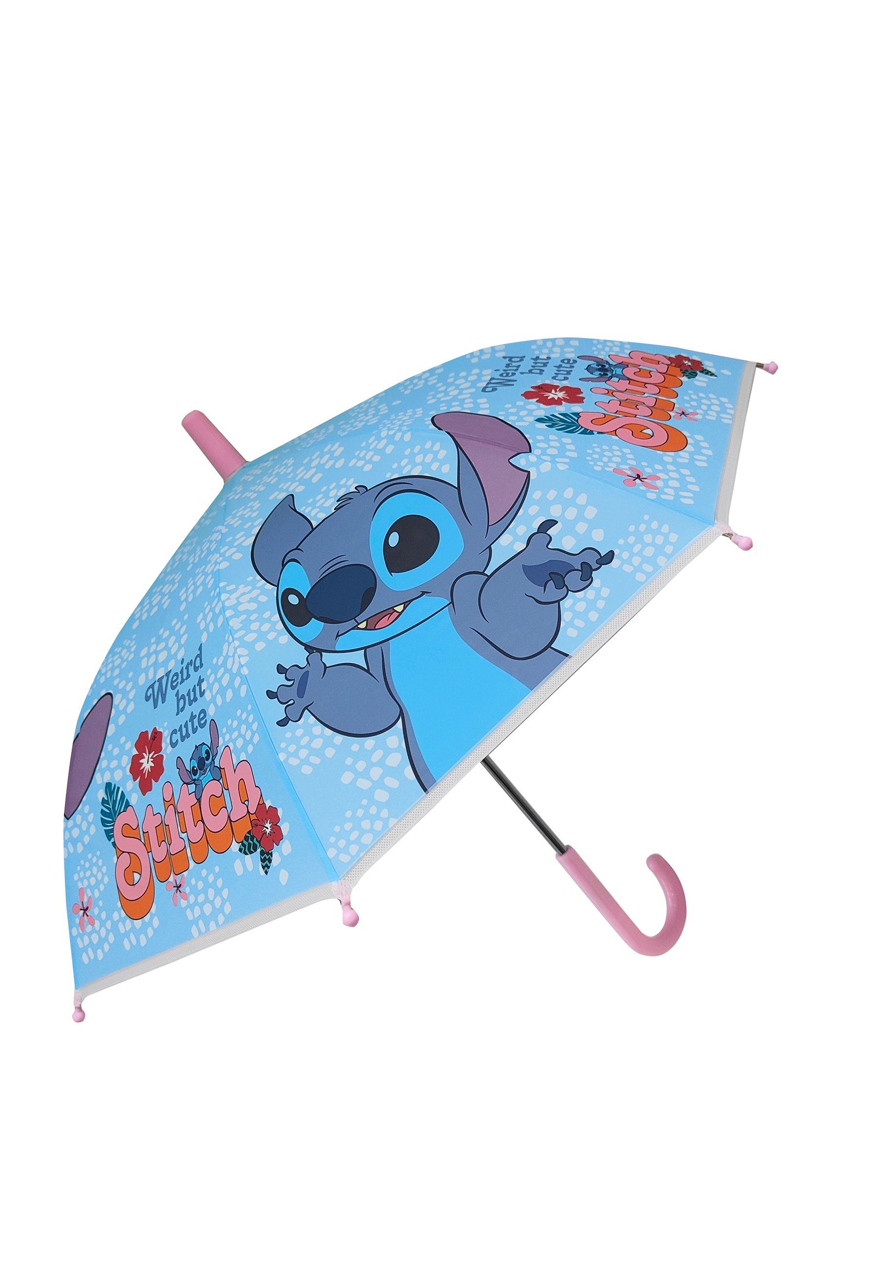 Stockregenschirm Kinder Stock-Schirm Stitch Regenschirm Kuppelschirm