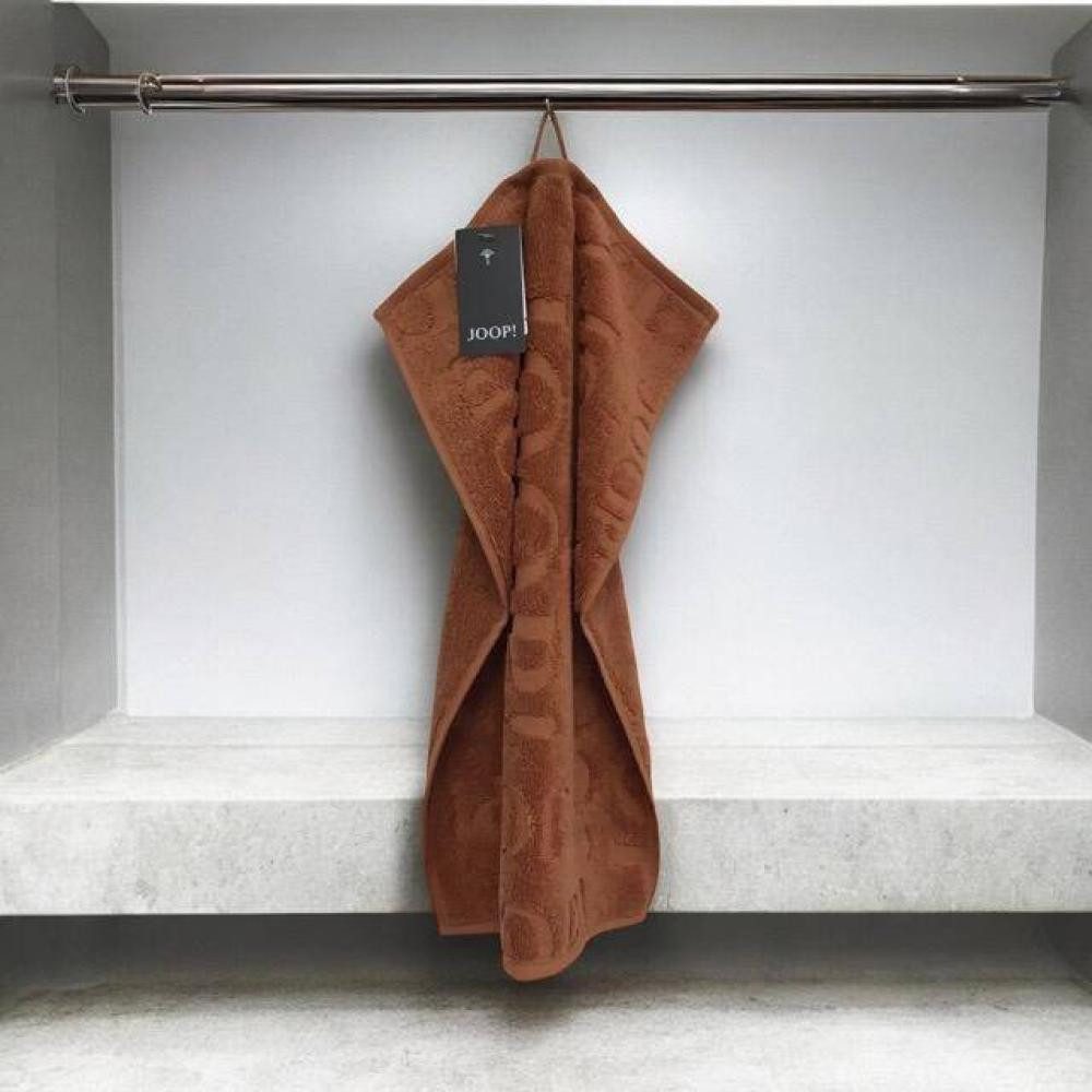 JOOP! Gästehandtuch Selection 1711 Gemustert Terrakotta, 100% Baumwolle (1) günstig online kaufen