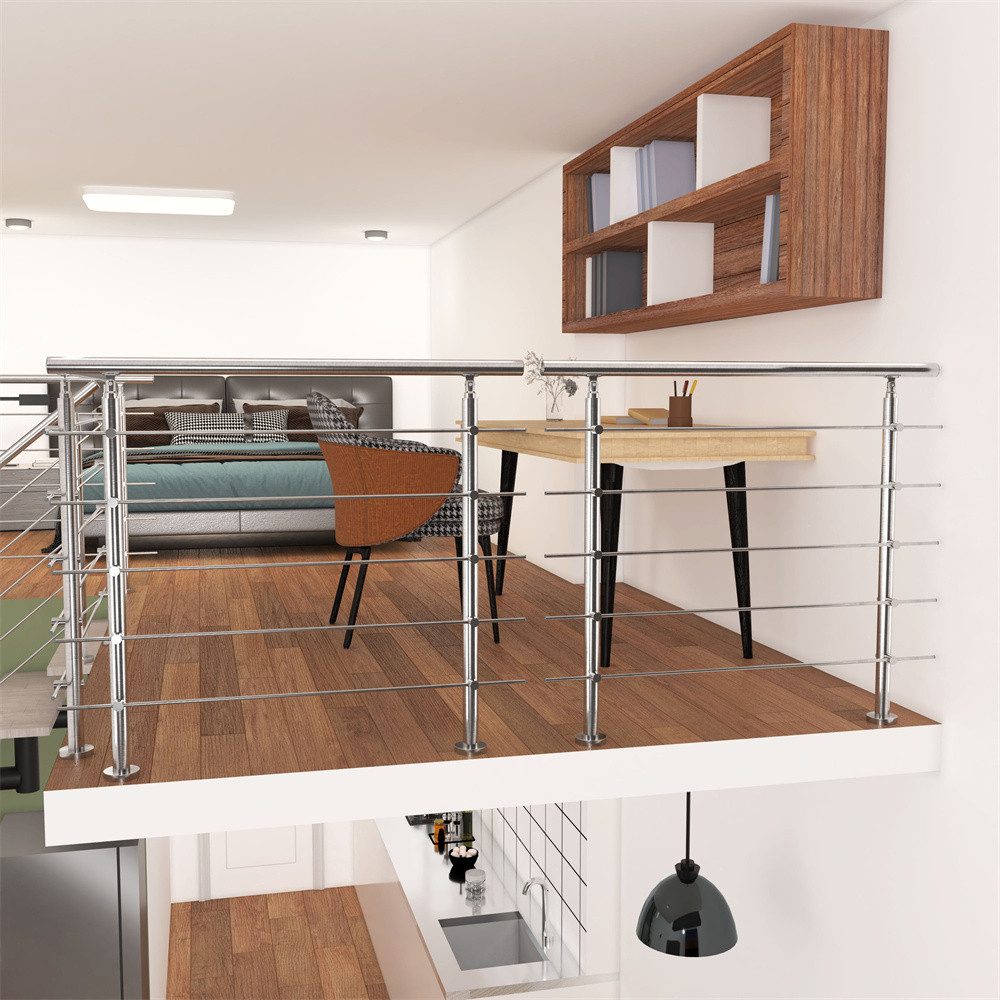 AICA Treppengeländer Edelstahl Material Handläufe 3/5 guardrails Treppe Gel günstig online kaufen